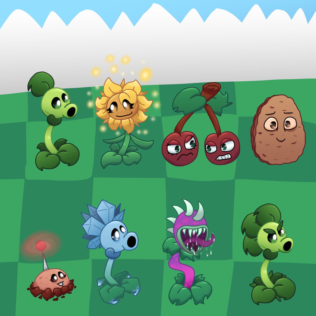 Un dibujo de PvZ, ya que en tiktok ni un solo like me dan🔥
#pvzfanart #viral #mevoyadaruntiro <a href="/PlantsvsZombies/">Plants vs. Zombies</a>