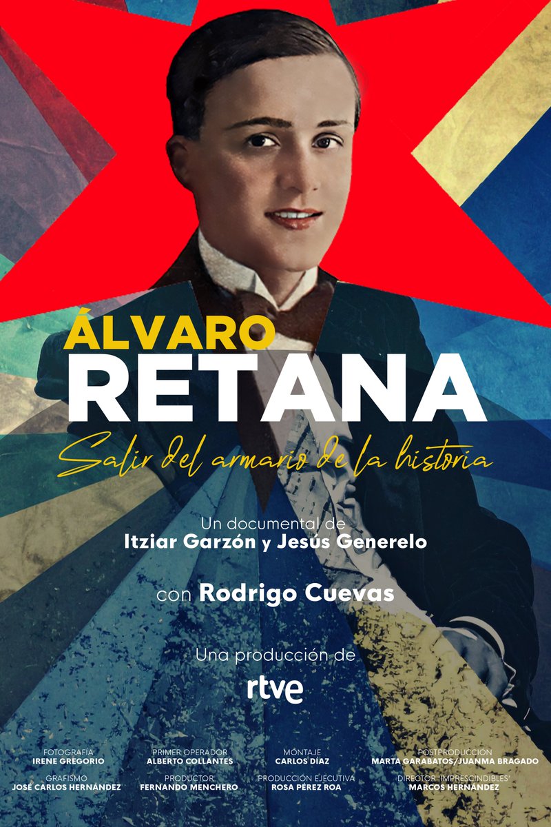 Esta noche celebramos el Orgullo LGTBI con Álvaro Retana y su grupo de amigos.

🎥"Álvaro Retana. Salir del armario de la historia", de <a href="/JesusGenerelo/">Jesús Generelo</a> e <a href="/igarzon77/">igarzon77</a>.

⏰ Esta noche, 21:30h en <a href="/la2_tve/">La 2</a>.