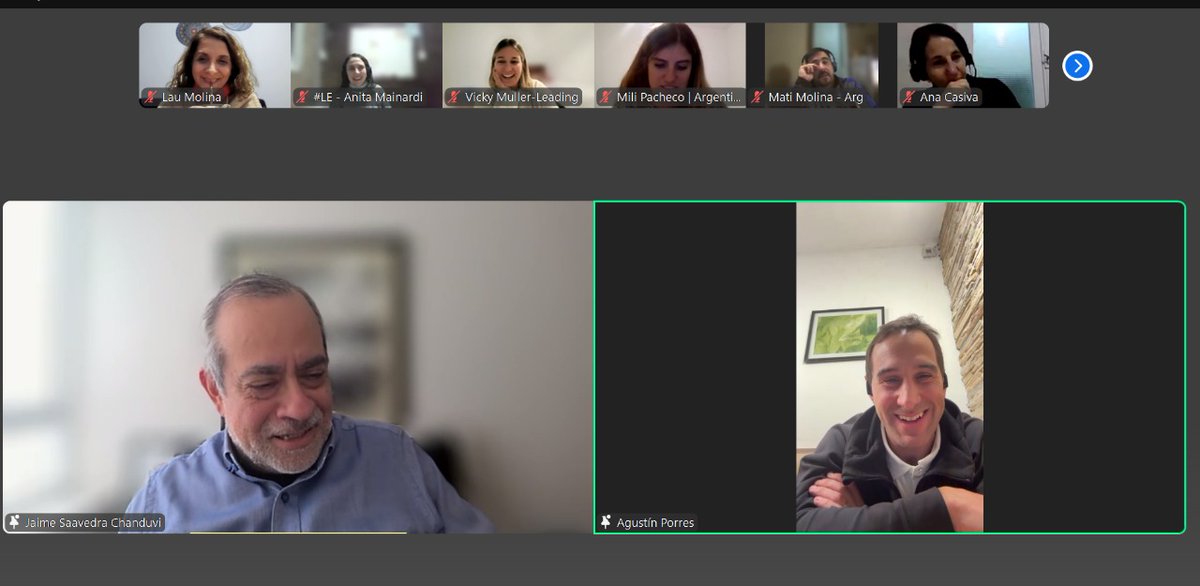 Agustín Porres (@agustinporres) on Twitter photo Siempre es un regalo, una oportunidad y un aprendizaje conversar con <a href="/JaimeSaavedra22/">Jaime Saavedra</a>
y tantos jóvenes que forman parte de Leading Education, la red de líderes de Latinoamericanos que impulsa la trasformación educativa de la región. #LeadingEducation Siempre es un regalo, una oportunidad y un aprendizaje conversar con <a href="/JaimeSaavedra22/">Jaime Saavedra</a>
y tantos jóvenes que forman parte de Leading Education, la red de líderes de Latinoamericanos que impulsa la trasformación educativa de la región. #LeadingEducation