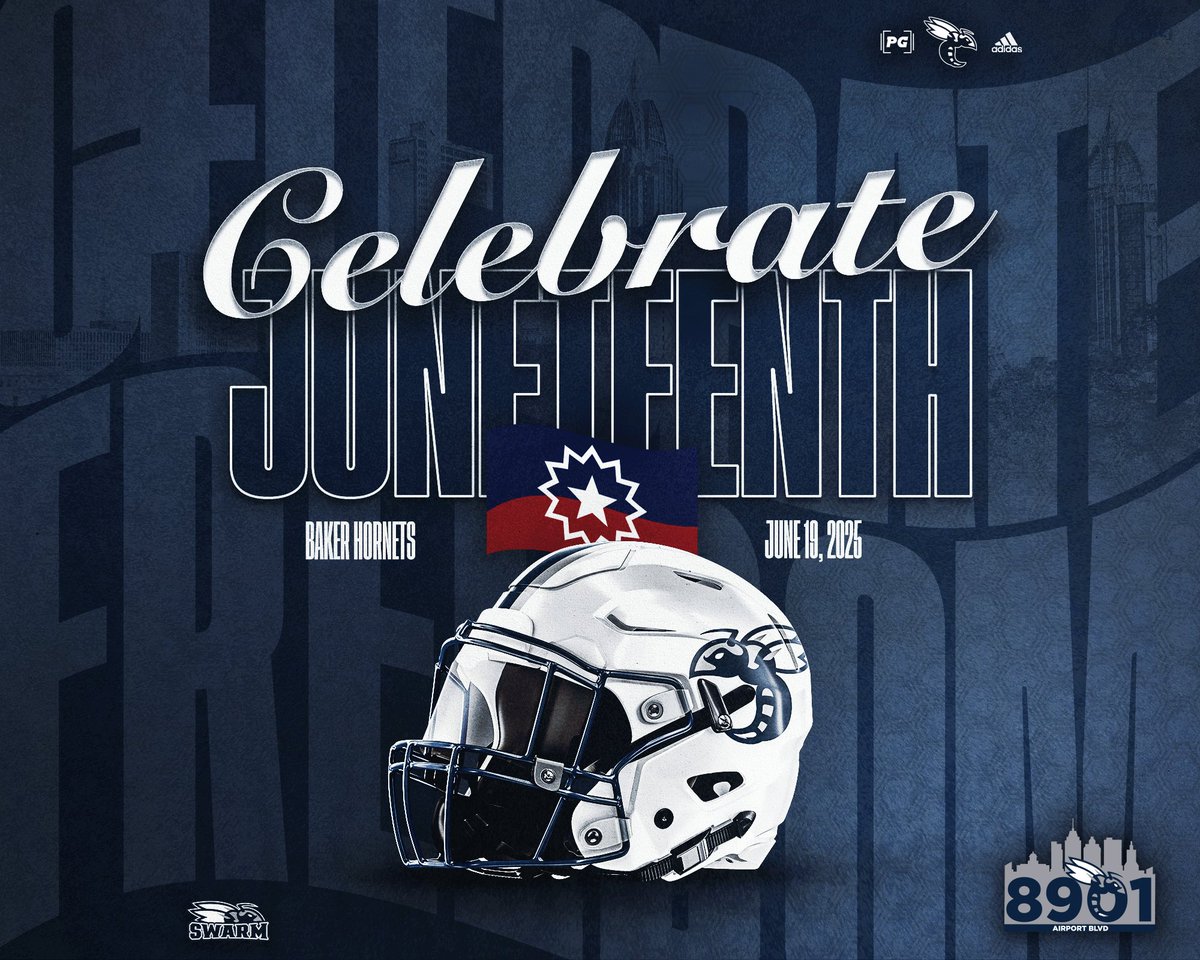 BakerHSFootball's tweet image. Today, as a community, we recognize Juneteenth and celebrate FREEDOM
