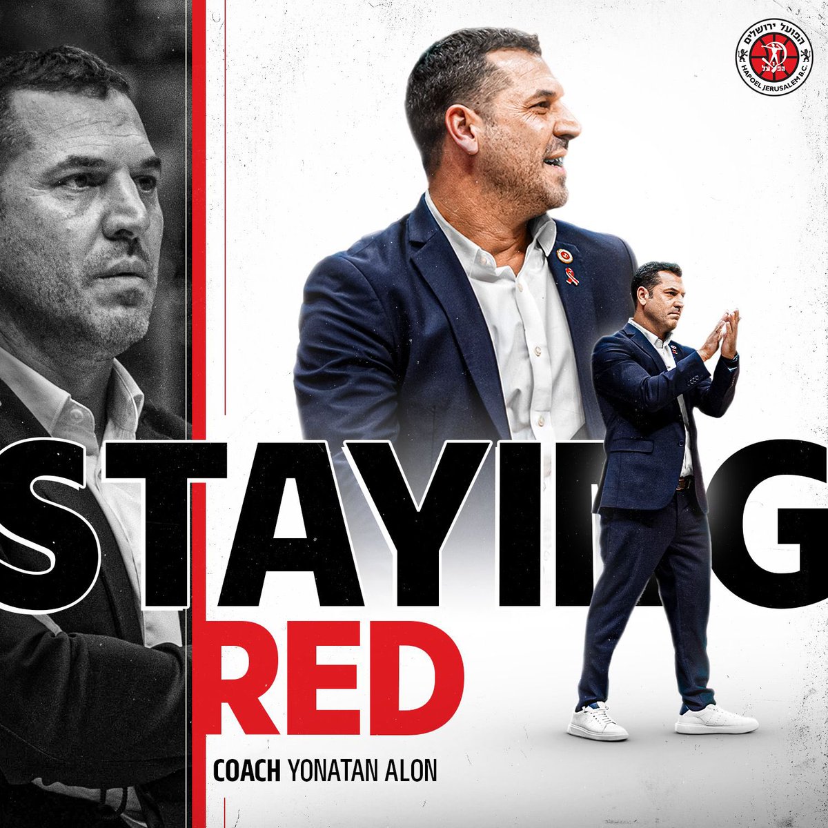 יונתן אלון ימשיך כמאמן הקבוצה בעונת 25/26 🔴⚫️
לכל הפרטים &gt;&gt; bit.ly/CoachYonatan