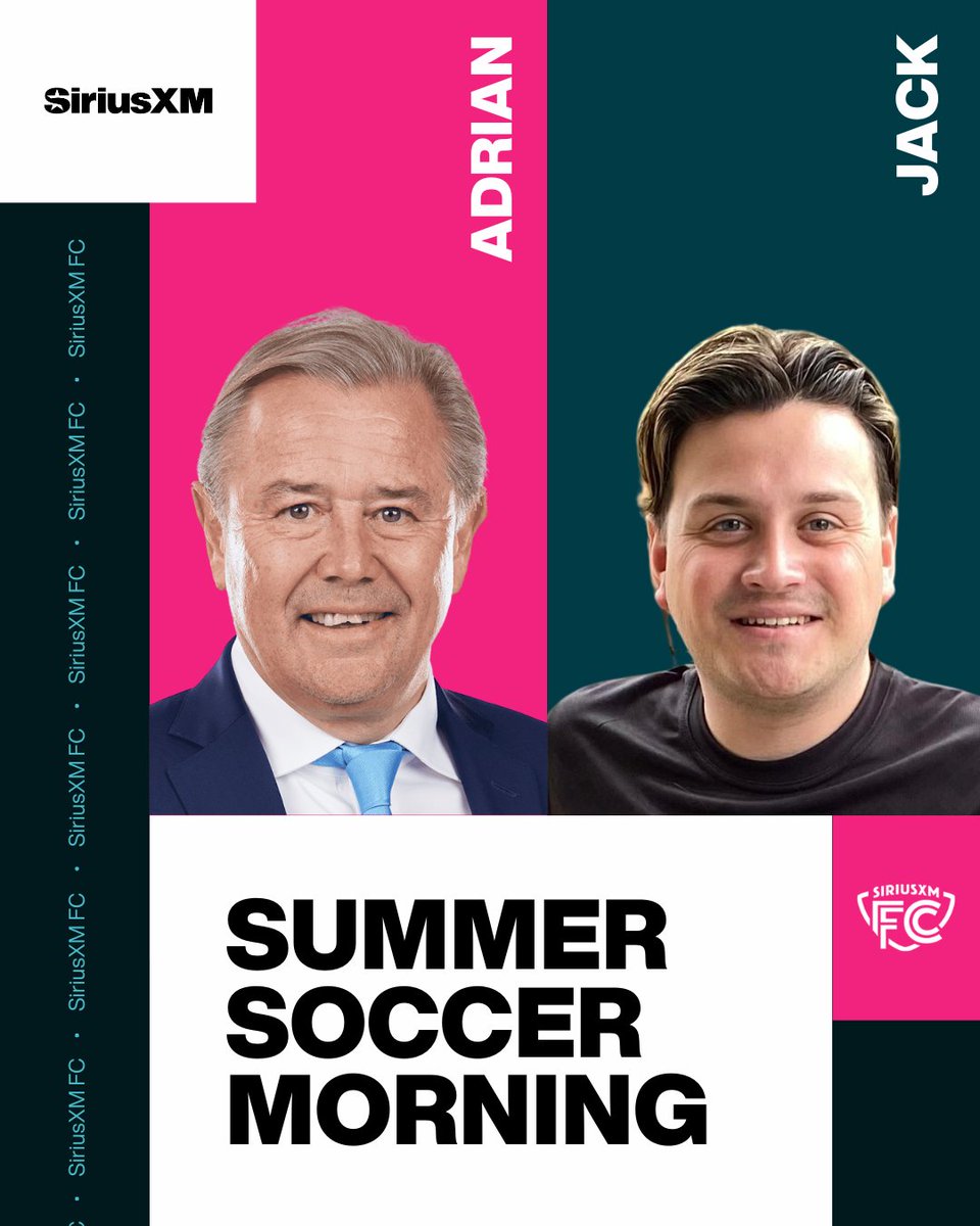 SiriusXM FC (@siriusxmfc) on Twitter photo SUMMER SOCCER MORNING IS LIVE!!!
#USMNT v Saudi Arabia preview
Brian Dunseth joins us to chat about Real Madrid's draw
We hear from <a href="/PaulTenorio/">Paul Tenorio</a> & Clint Dempsey
LISTEN HERE - sxm.app.link/siriusxmfc SUMMER SOCCER MORNING IS LIVE!!!
#USMNT v Saudi Arabia preview
Brian Dunseth joins us to chat about Real Madrid's draw
We hear from <a href="/PaulTenorio/">Paul Tenorio</a> & Clint Dempsey
LISTEN HERE - sxm.app.link/siriusxmfc