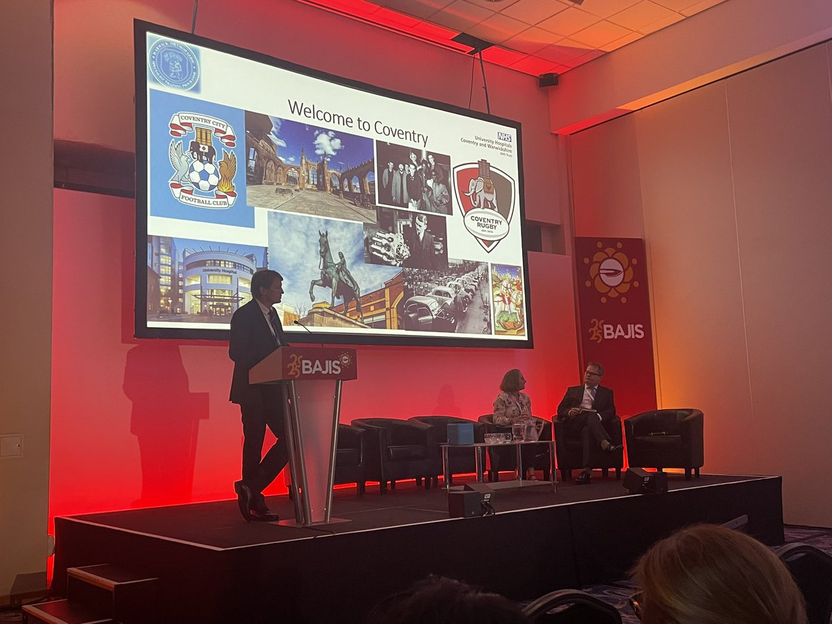 BAJIS_UK's tweet image. #BAJIS2025 

We are on ! BAJIS 2025 Coventry !