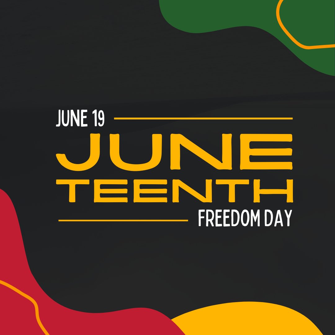 Today we honor Juneteenth, celebrating freedom and uplifting Black voices. Want to support Black communities? Reach out to get started! #LiveGiveLoveSJ #CharitableGiving #Philanthropy