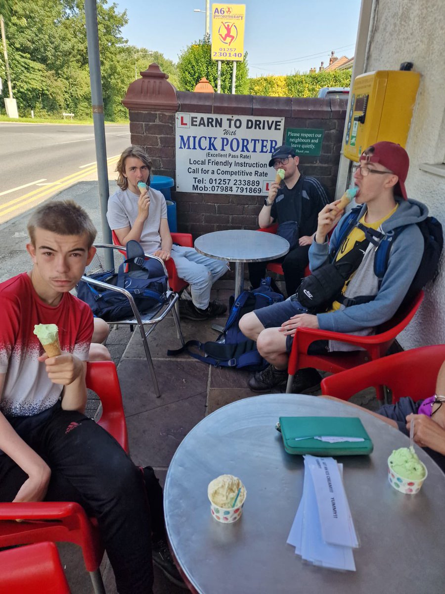 PCABlackpool's tweet image. It’s another beautiful day for our Silver DofE team as they begin their final day of their 3 day expedition. Everything was packed away smoothly before they headed out on their final walk and making a quick pit stop for ice cream along the way! @PCAOracle @DofENorth @SeaViewTrust