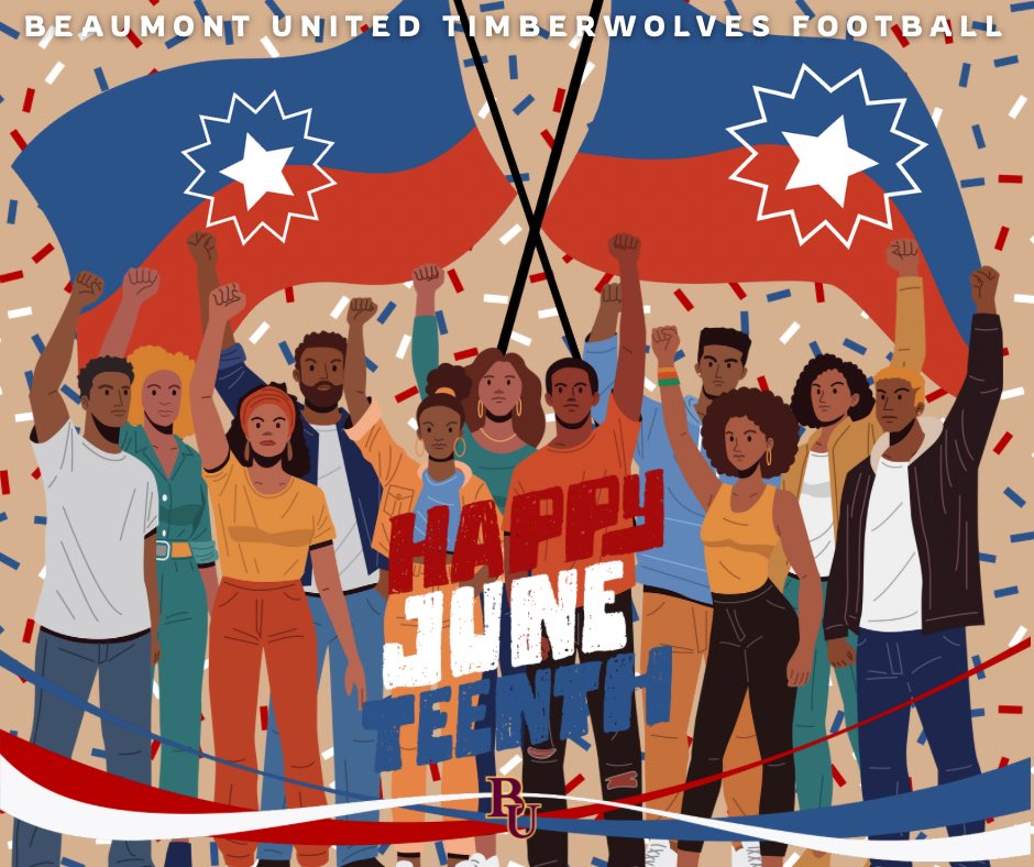 Today we celebrate history, heritage and freedom. Happy Juneteenth!