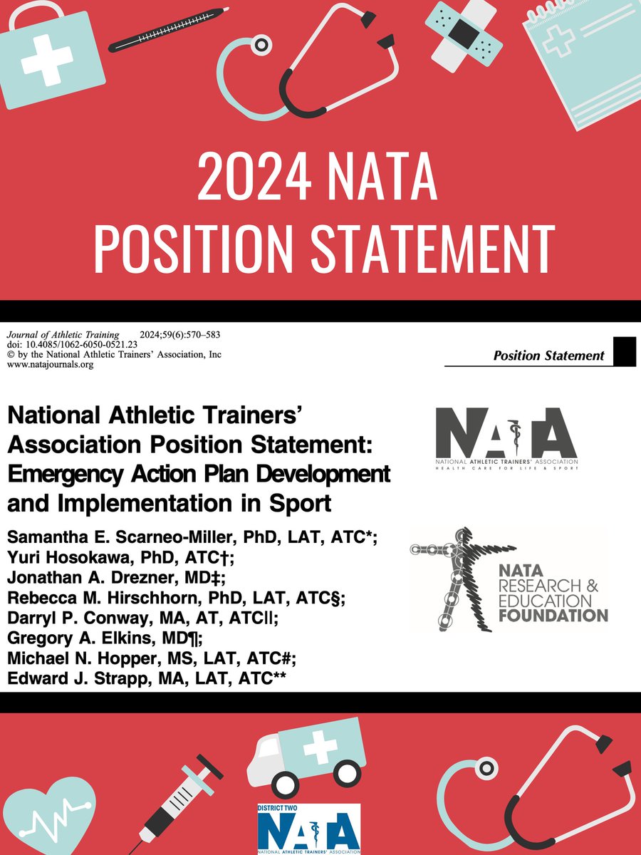 Summer’s here — is your EAP up to date?
Follow along for weekly insights as D2 breaks down the 2024 NATA EAP Position Statement and provides resources to help you align your EAP with the latest recommendations. At the end of the campaign you'll have a chance to win prizes!