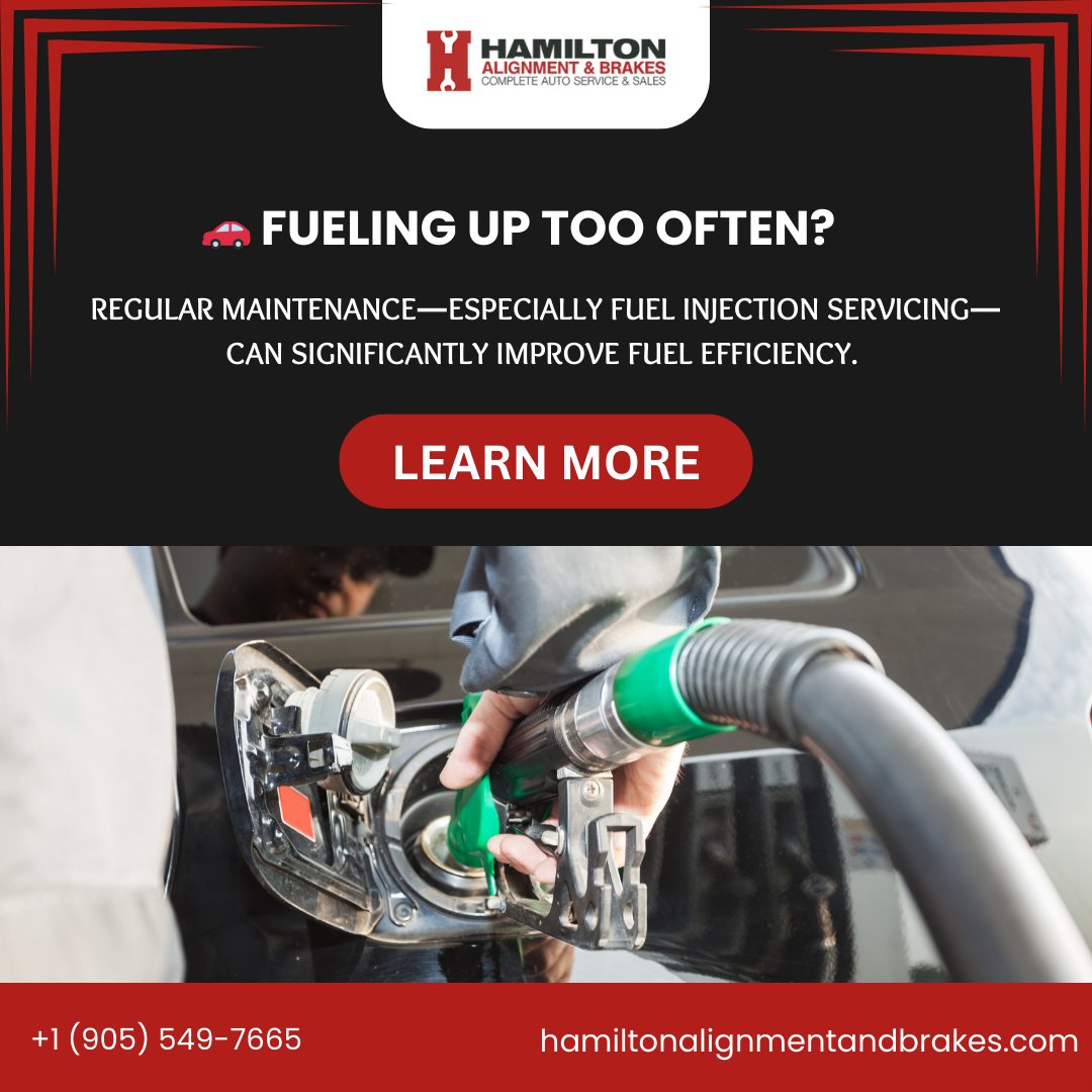 If you're noticing more frequent trips to the pump, your vehicle may be due for a tune-up. Regular maintenance—especially fuel injection servicing—can significantly improve fuel efficiency. Think of it as a health check-up every 30,000 km for your car.
📞(905) 549-7665