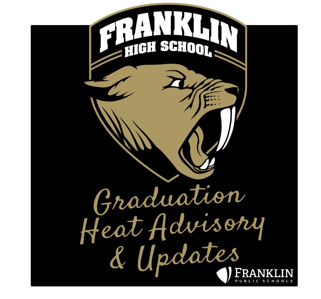 The Franklin Sabers (@franklinsabers) on Twitter photo If you are planning to join us for the FHS Class of 2025 Graduation Ceremony at <a href="/AmFamFieldMke/">AmericanFamilyField</a> this Sat at 4pm, please read this message about how FHS & the Milwaukee Brewers are making accomodations for the expected high temperatures: tinyurl.com/fhsgradheat25 If you are planning to join us for the FHS Class of 2025 Graduation Ceremony at <a href="/AmFamFieldMke/">AmericanFamilyField</a> this Sat at 4pm, please read this message about how FHS & the Milwaukee Brewers are making accomodations for the expected high temperatures: tinyurl.com/fhsgradheat25