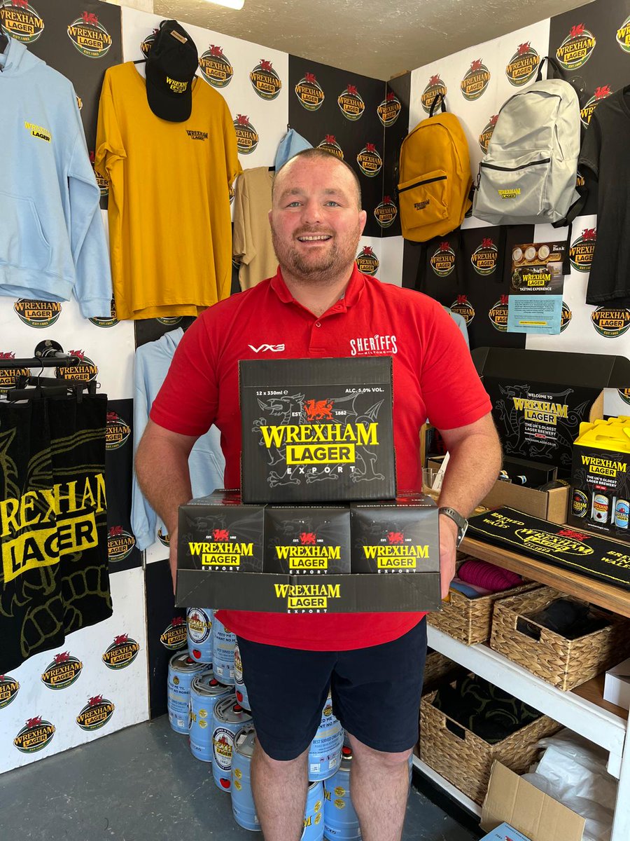 Wrexham Lager tweet media