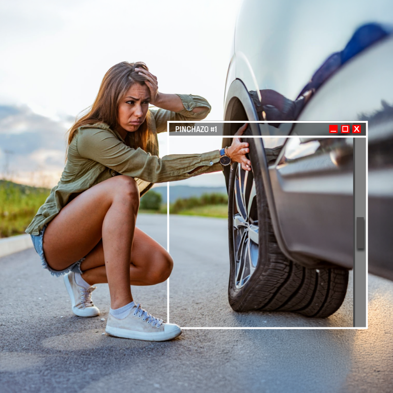MAPFRE_ParaTi's tweet photo. Que un pinchazo no corte el rollo a tus vacaciones. Viaja equipado con el Seguro de Coche 🚗 de MAPFRE y disfruta de sus beneficios: asistencia en carretera, libre elección de taller y otros servicios exclusivos 🙌