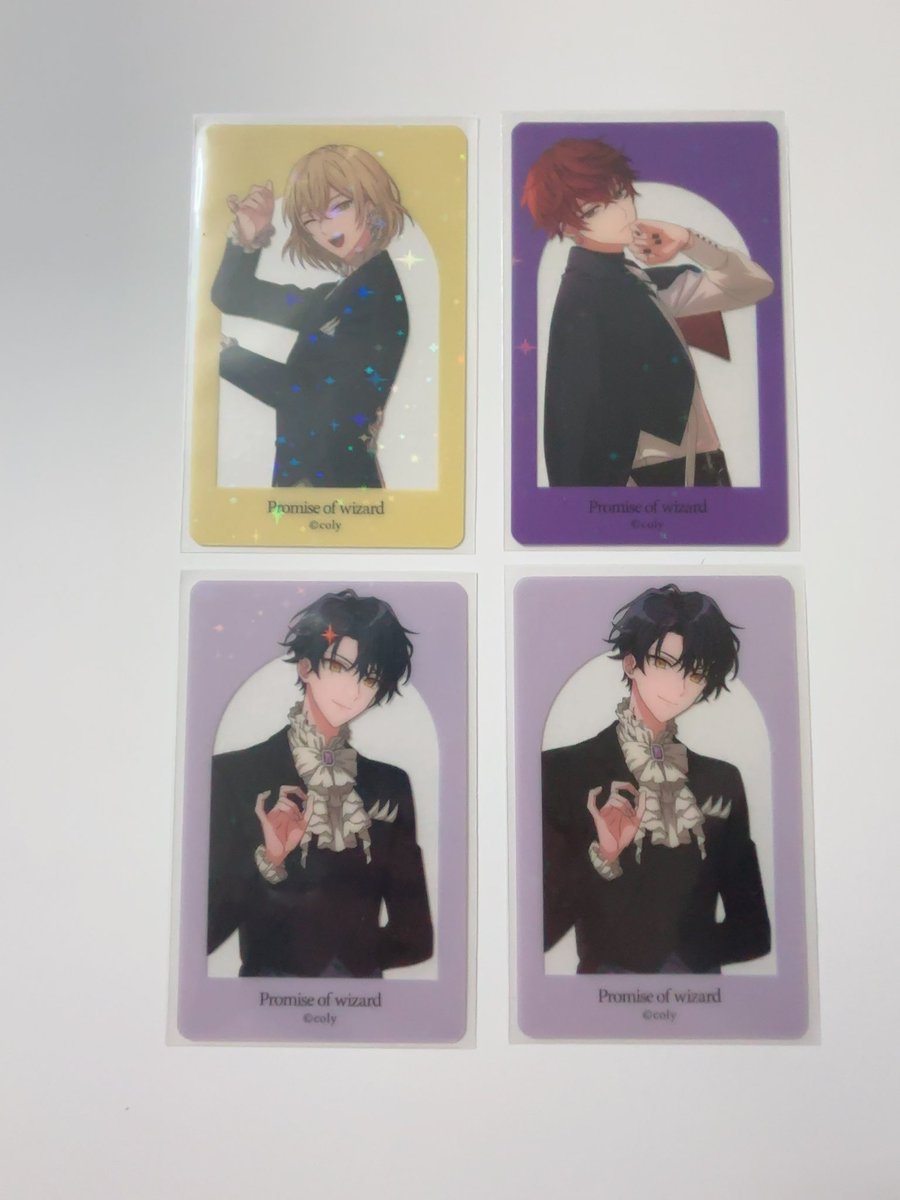 【交換】 まほやく 魔法使いの約束
5.5周年アニメイトフェア 特典 缶バッジ ホログラムカード

譲→特典：ネロ、ヒース、ラスティカ
        缶バッジ ：ラスティカ、レノックス
        カード：ルチル、ミスラ、スノウ×2

求→フィガロ

池袋手渡し、郵送可能です。
お気軽にお声掛けください🙇🏻‍♀️