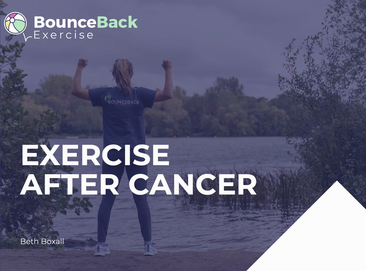Zoom workshop – Exercise after cancer 🧘‍♀️🏃‍♂️🏊‍♀️🚴‍♂️

It's not too late to sign up for today's workshop on exercise after cancer. Come and join us from 6-6:45pm where we will be discussing recent research findings and evidence based exercise recommendations. 

eventbrite.com/e/cancer-and-e…