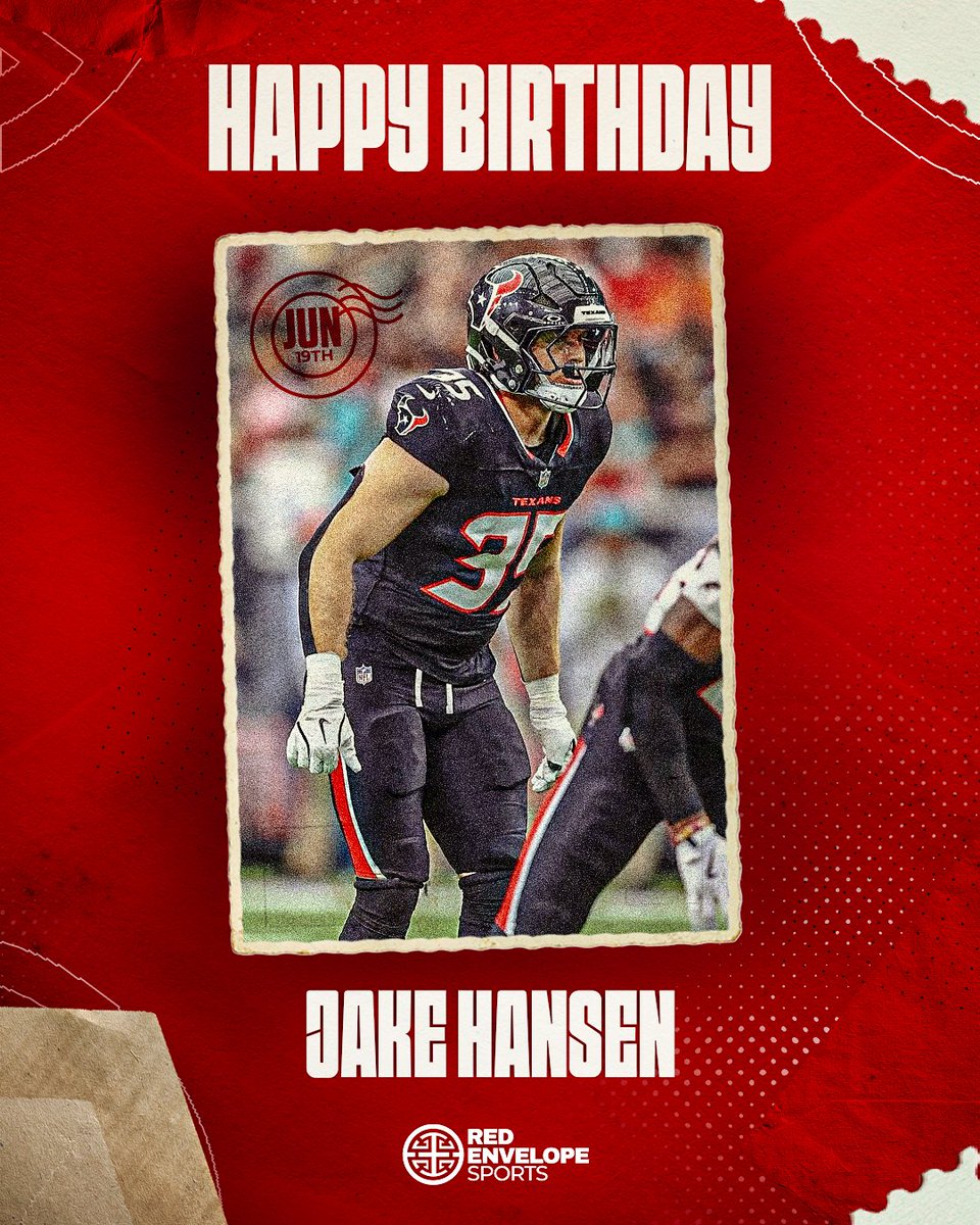 Red_Env_Sports's tweet image. HBD @Juggs35 !