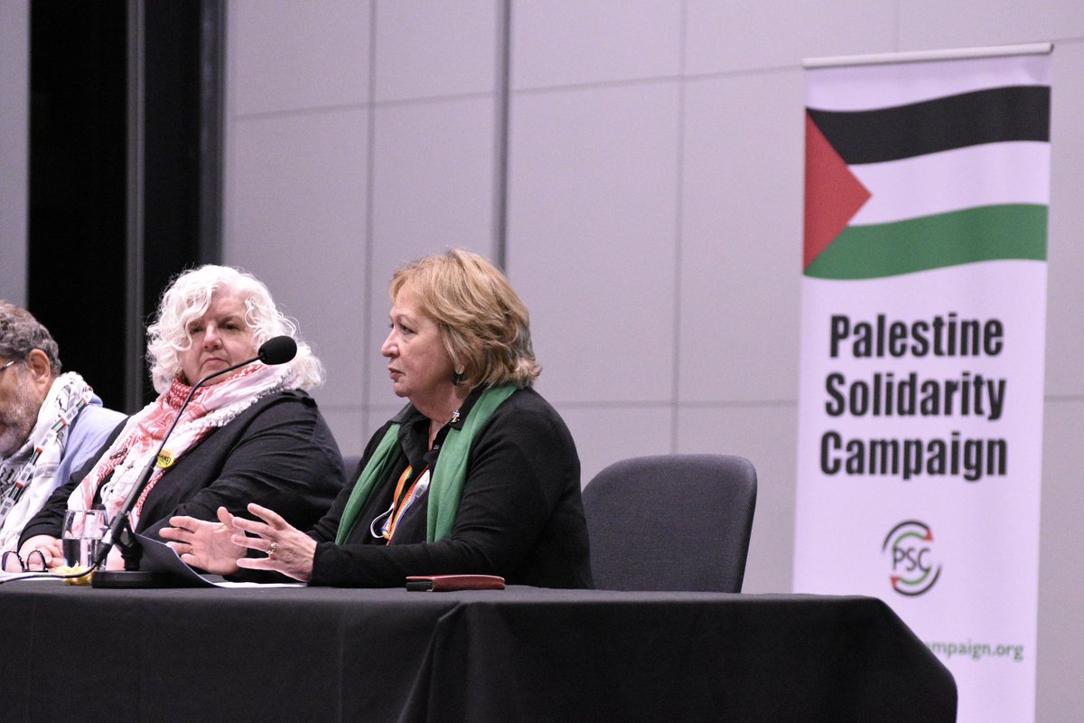unisonnhsggc's tweet image. 🇵🇸 A poignant fringe event today on the Palestine Solidarity Campaign, with powerful contributions from UNISON&apos;s General Secretary, the Director of @PSCupdates, CEO of @HCW4Palestine and the General Secretary of the Palestinian Federation of Trade Unions.