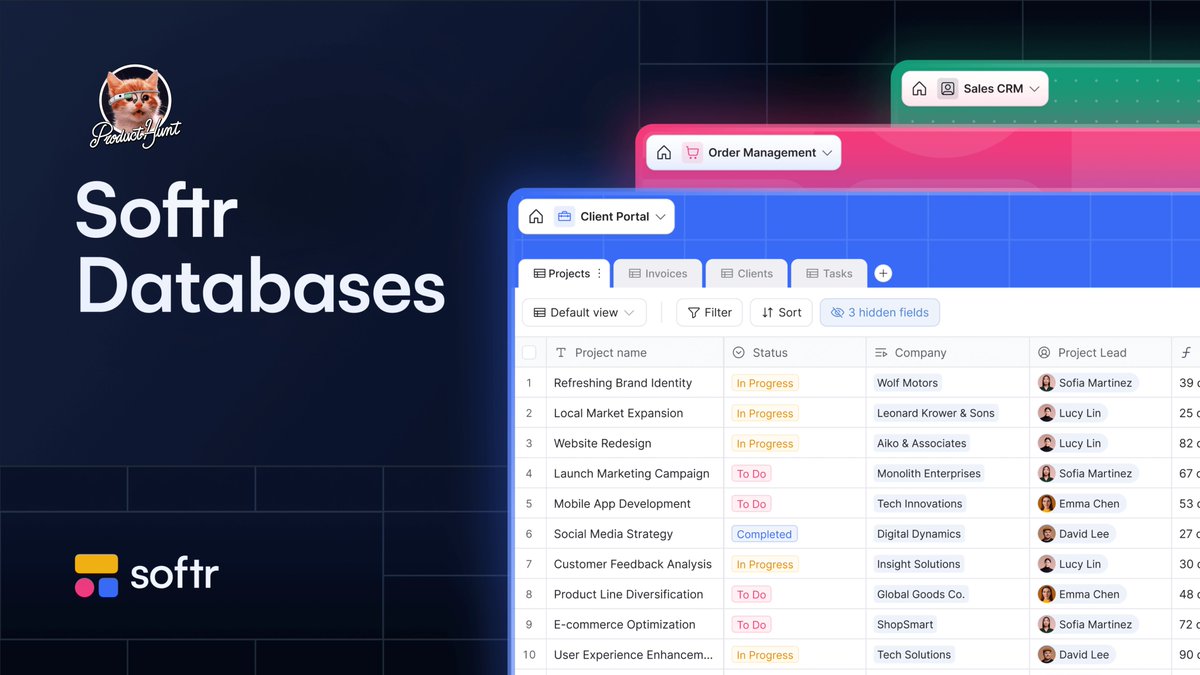 We need your support today with our Product Hunt launch for <a href="/softr_io/">Softr</a> Databases.

When you have a moment, can you please update us here 👉🏻 producthunt.com/products/softr

And if you are able to leave a comment, even better!

P.S. If you have a PH launch coming up, make sure you comment