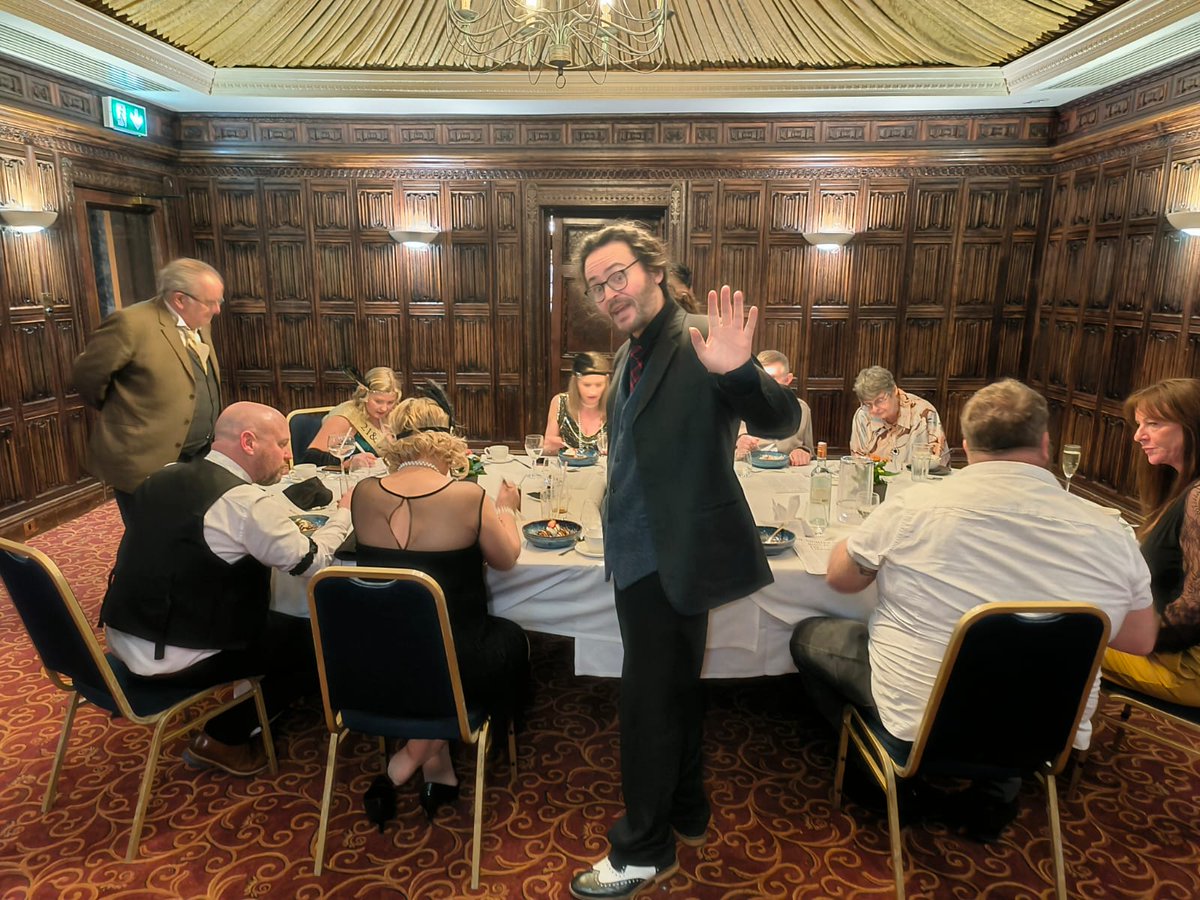 dyingtoplease's tweet photo. 🎭 TBT: A Night of Mystery in York
In March 2024, we turned the beautiful @MercureYorkFairfieldManorHotel  into the scene of a thrilling murder mystery.

🗝️ Want to be part of the next case?
Come join us and see if you can crack the clues: https://t.co/f4NCH7dPNU https://t.co/HcghyK3B4j