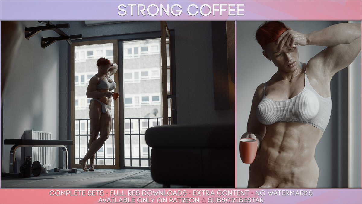 Strong Coffee is now up on Patreon and SubscribeStar.

Please share, repost, like and all that.
slop.crd.co

Thanks!
-SloP