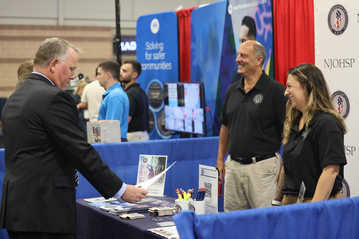 NJOHSP will be at the Police Security Expo, June 24–25, in Atlantic City. Stop by booth 710 to meet our team and explore the training, intelligence, and resources we provide to support law enforcement and enhance public safety across New Jersey.