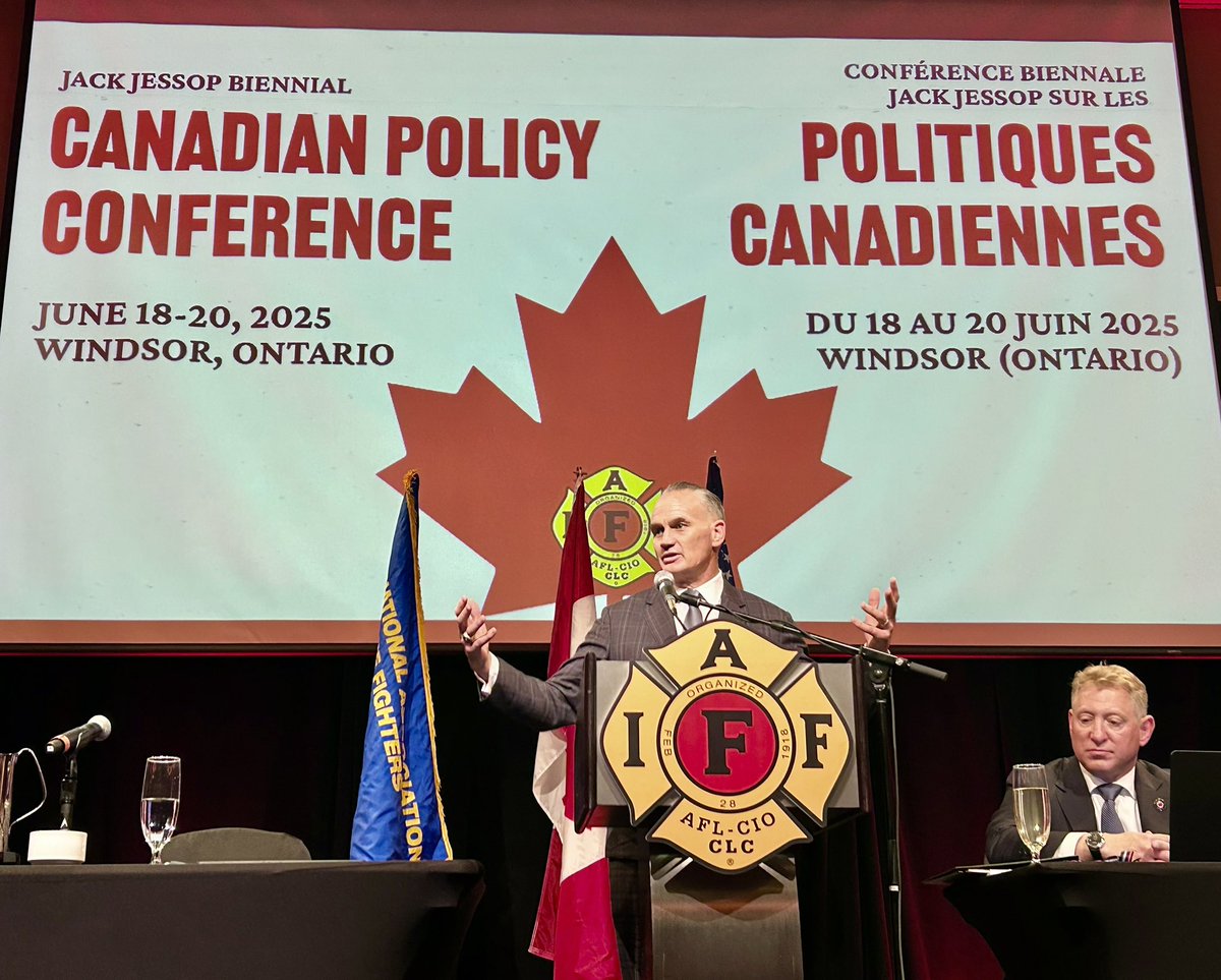 IAFF Canada Fire Fighters - Pompiers AIP Canada (@iaffcanada) on Twitter photo « Vous pouvez toujours compter sur le soutien de votre syndicat », affirme <a href="/IAFFGSTLima/">Frank LĂma IAFF General Secretary Treasurer</a> aux dĂ©lĂ©guĂ©s lors de l'ouverture de notre confĂ©rence Jack Jessop #IAFFCdnPolicy25 Ă #Windsor ce matin. « Vous pouvez toujours compter sur le soutien de votre syndicat », affirme <a href="/IAFFGSTLima/">Frank LĂma IAFF General Secretary Treasurer</a> aux dĂ©lĂ©guĂ©s lors de l'ouverture de notre confĂ©rence Jack Jessop #IAFFCdnPolicy25 Ă #Windsor ce matin.