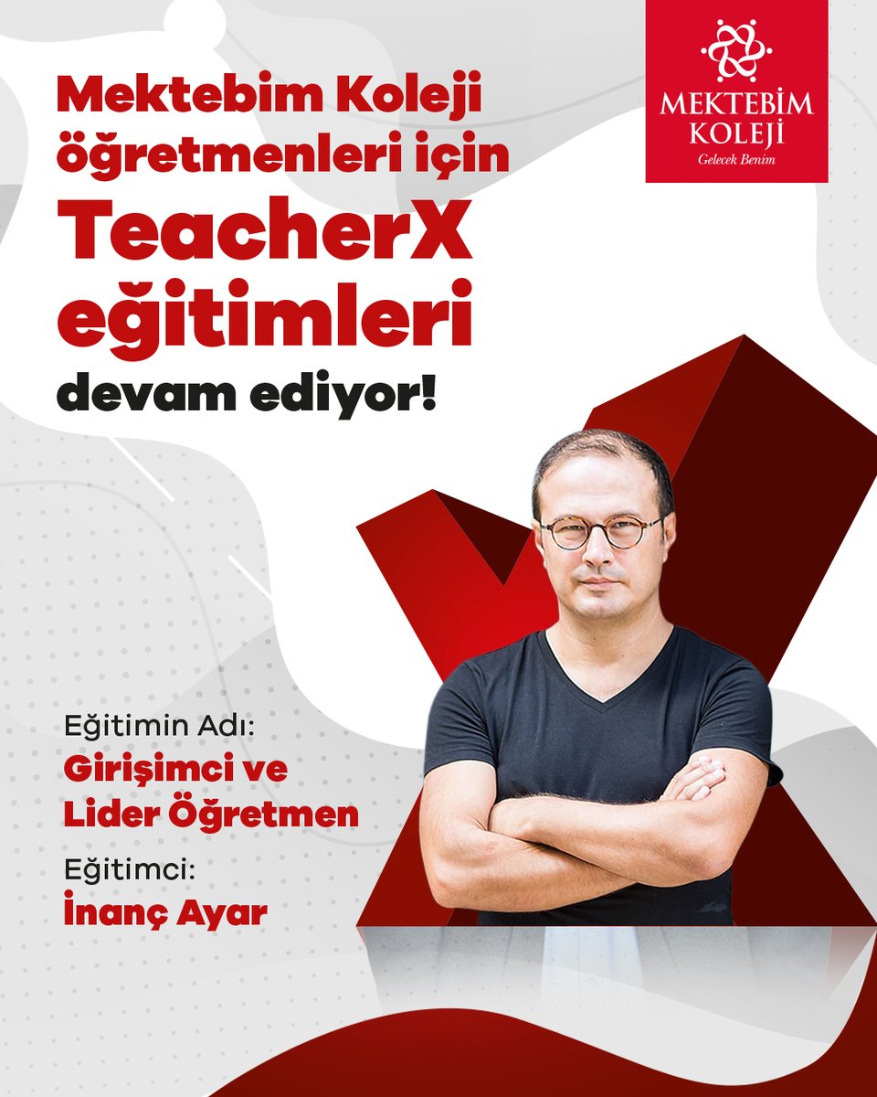 Türkiye'nin en büyük ve saygın öğretmen gelişim platformu olan TeacherX ile her ay alanında uzman akademisyenler ve eğitim bilimleri konuşmacıları, öğretmenlerimizle "Teacher X Online"da bir araya gelmeye devam ediyor.