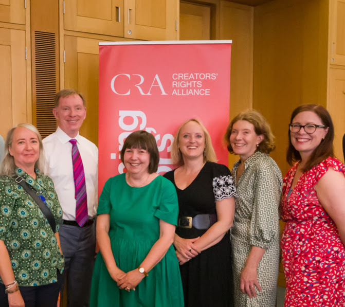 Creators' Rights Alliance (@creatorsrights) on Twitter photo It was good to hear from the Minister <a href="/RhonddaBryant/">Chris Bryant</a> about the next steps for AI and Copyright at our parliamentary drop in. CRA Board <a href="/DeborahAnnetts/">Deborah Annetts</a> @ISM <a href="/AssocPhoto/">The AOP</a> <a href="/Soc_of_Authors/">The Society of Authors</a> all making the case for protecting creators' incomes #paythecreator #copyrightmatters It was good to hear from the Minister <a href="/RhonddaBryant/">Chris Bryant</a> about the next steps for AI and Copyright at our parliamentary drop in. CRA Board <a href="/DeborahAnnetts/">Deborah Annetts</a> @ISM <a href="/AssocPhoto/">The AOP</a> <a href="/Soc_of_Authors/">The Society of Authors</a> all making the case for protecting creators' incomes #paythecreator #copyrightmatters