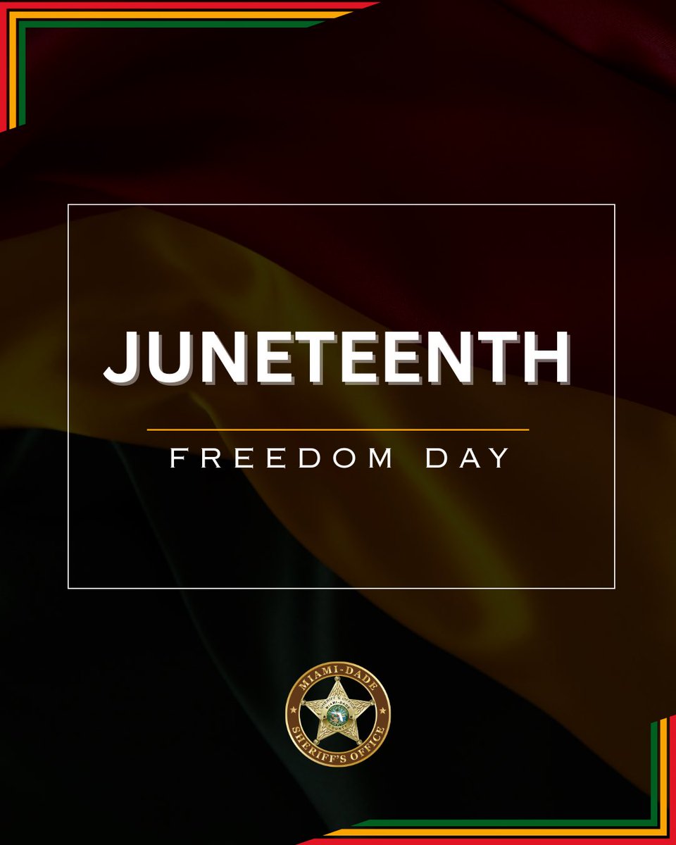 En esta fecha histórica, #Juneteenth, también conocido como el Día de la Libertad, celebramos el fin de la esclavitud en Estados Unidos. Juntos, celebramos el progreso, la unidad y la libertad.