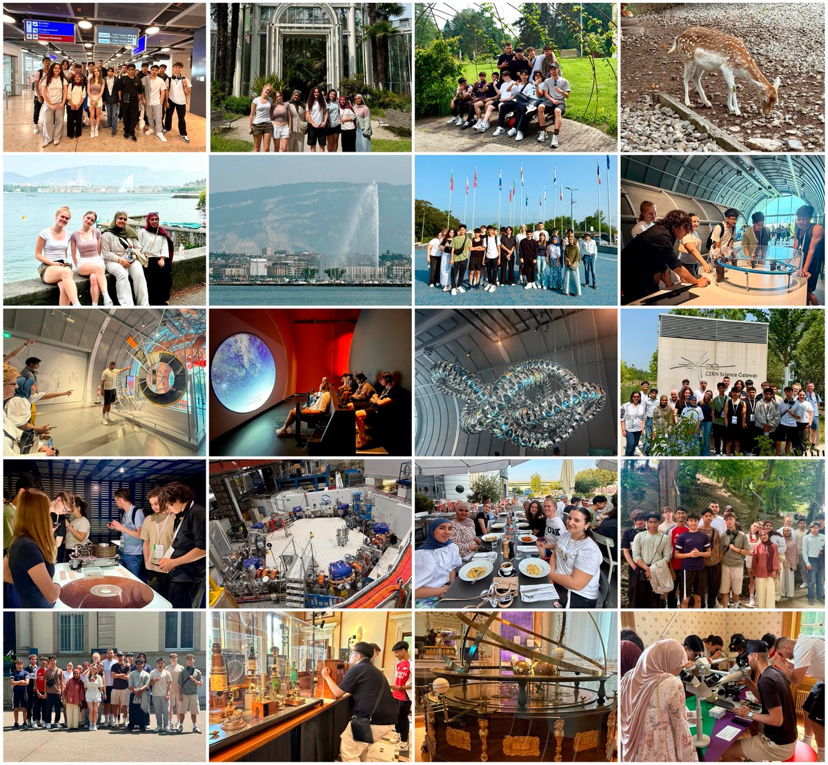 Our Year 12 students had an unforgettable trip to #Geneva &amp; #CERN.  From exploring stunning botanical gardens &amp; strolling the #Rhône to diving into particle physics at CERN — it was a journey of learning, #discovery &amp; lasting memories. #STEM 

Full Story: bit.ly/3G47Pmj