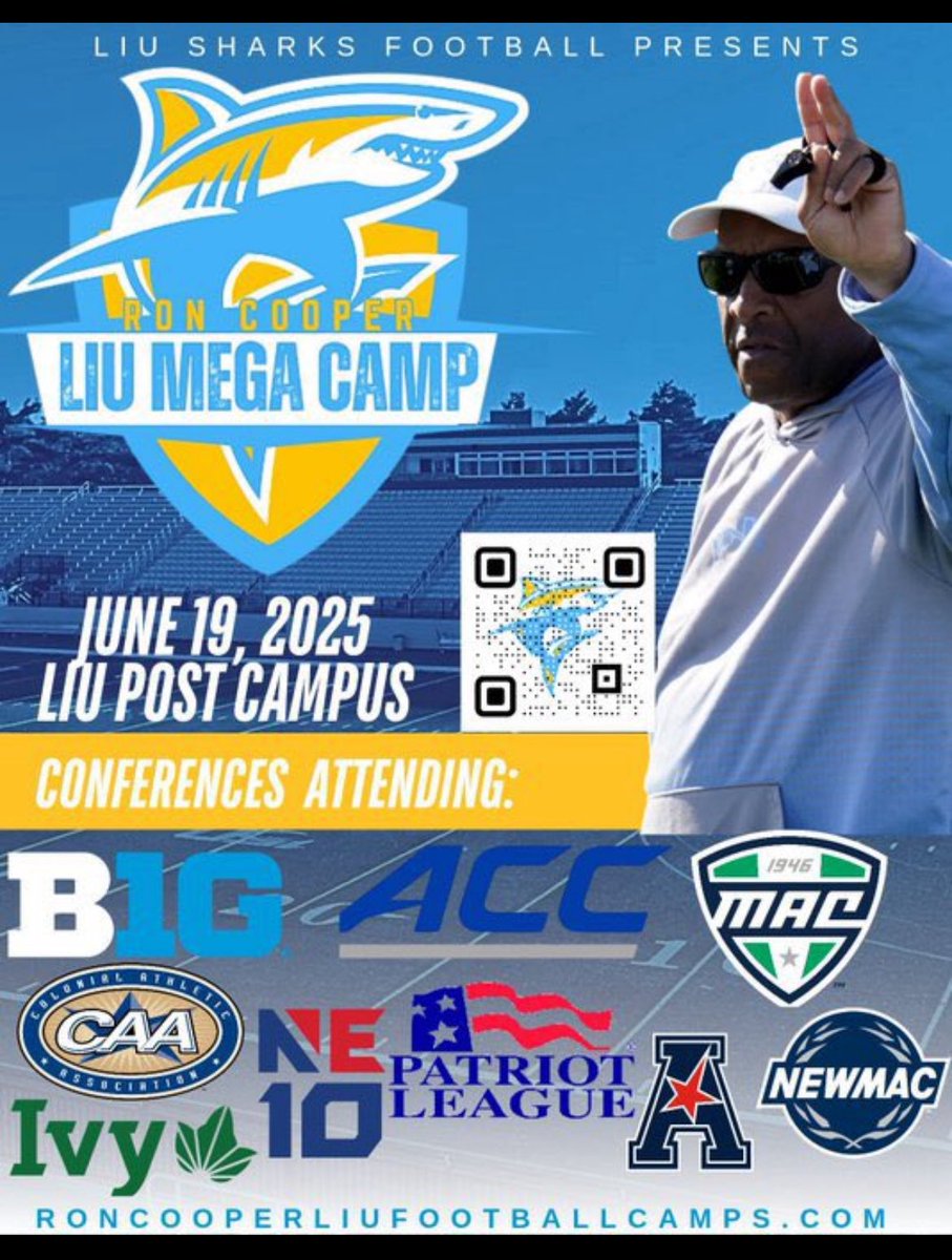 Today i will be attending at LIU Mega Camp. Excited to compete and learn ! <a href="/rahwayfootball/">Rahway Football</a> <a href="/Coach_Hammock/">TyQuan Hammock</a>