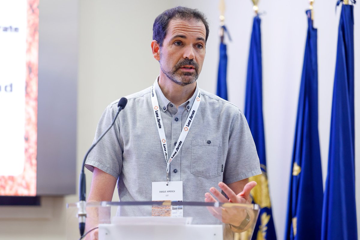 Desde el <a href="/Ceit_BRTA/">Ceit</a> , Enrique Aymerich explica la digestión anaerobia seca en la EDARy los avances del potencial de uso con lodos deshidratados

#jornadatecnoaqua #tecnoaqualodos