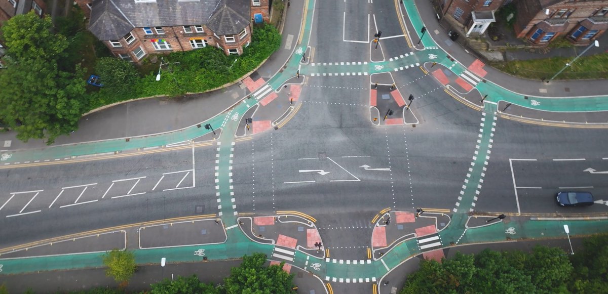 🚲 We’re proud to be Commended in the <a href="/CIHTUK/">CIHT</a>  Infrastructure Award for our Talbot Road Active Travel Corridor!

This recognises our work encouraging safe, sustainable travel in Greater Manchester, including 3 fully segregated CYCLOPS junctions