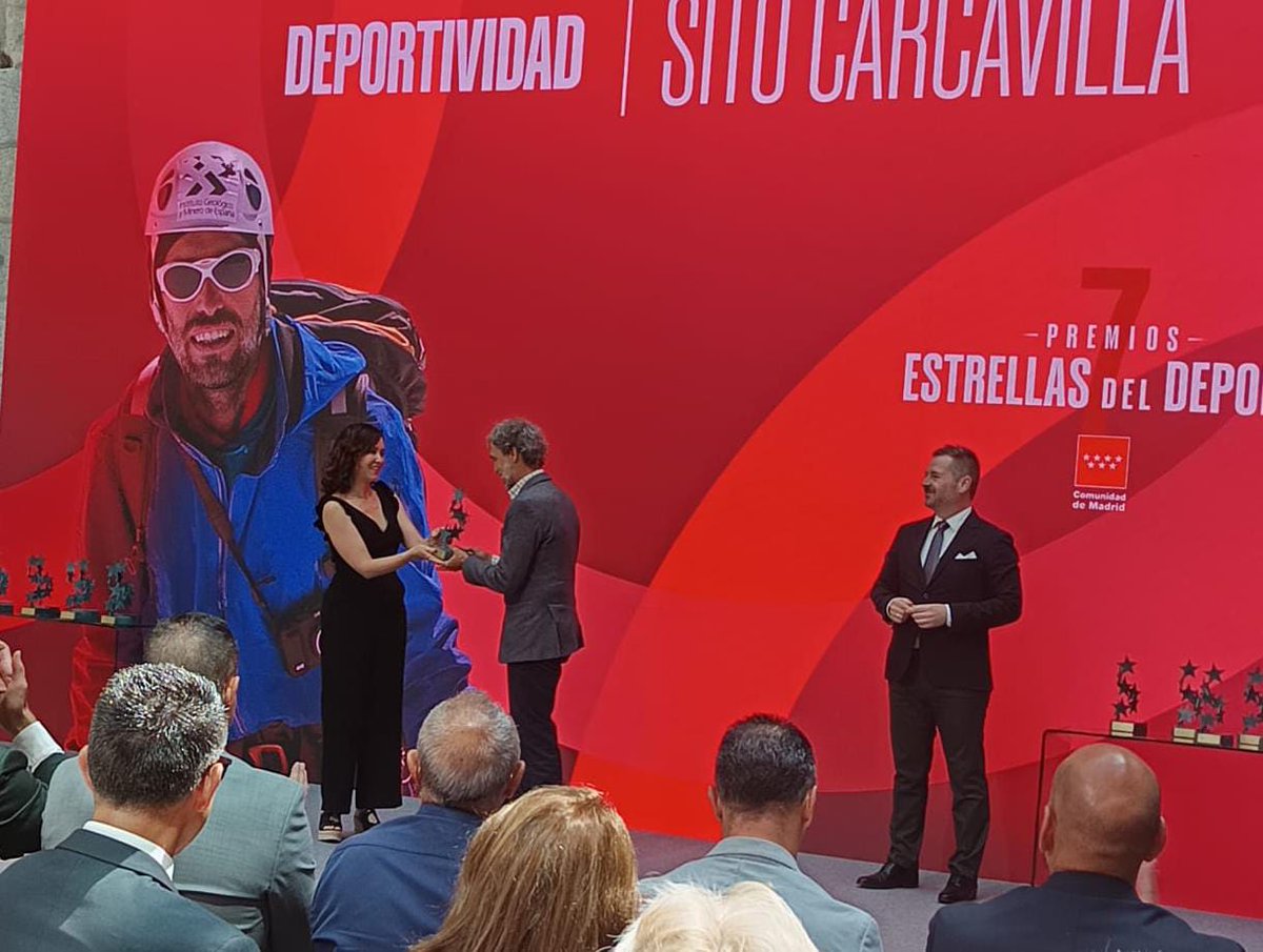 Instituto Geológico y Minero de España (@igme1849) on Twitter photo ¡¡Enhorabuena de nuevo por este merecido premio a la deportividad, Sito!! Desde el <a href="/IGME1849/">Instituto Geológico y Minero de España</a> estamos felices por tu reconocimiento y por tenerte de compañero en nuestro equipo geológico también. Gracias por tu gran labor #geología #montañismo #deportividad #Premios7Estrellas ¡¡Enhorabuena de nuevo por este merecido premio a la deportividad, Sito!! Desde el <a href="/IGME1849/">Instituto Geológico y Minero de España</a> estamos felices por tu reconocimiento y por tenerte de compañero en nuestro equipo geológico también. Gracias por tu gran labor #geología #montañismo #deportividad #Premios7Estrellas
