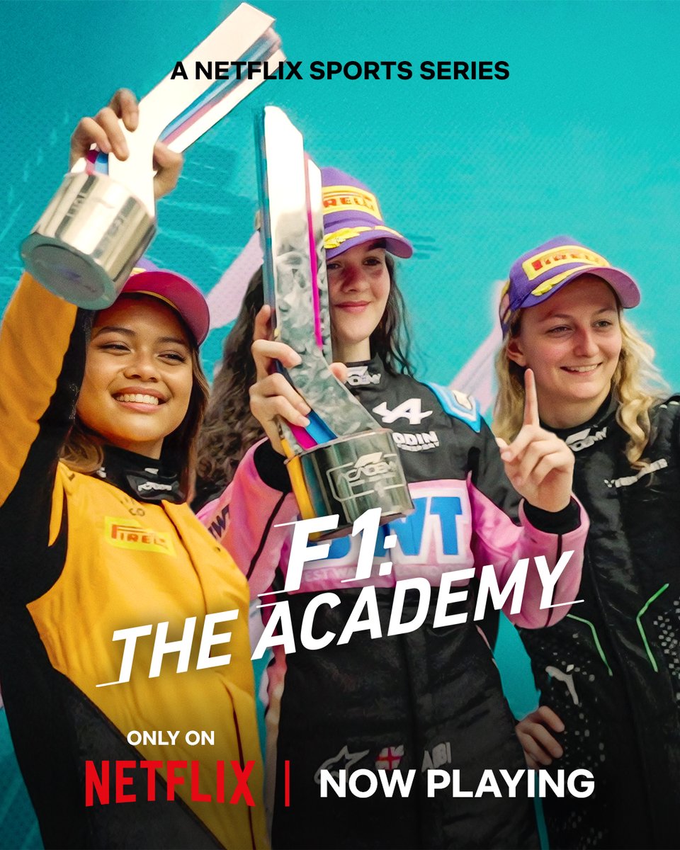 All caught up on F1: The Academy yet? 👀

Watch now on Netflix. 🍿

#F1TheAcademy #Netflix #HelloSunshine #F1Academy
<a href="/netflix/">Netflix</a> <a href="/hellosunshine/">Hello Sunshine</a>