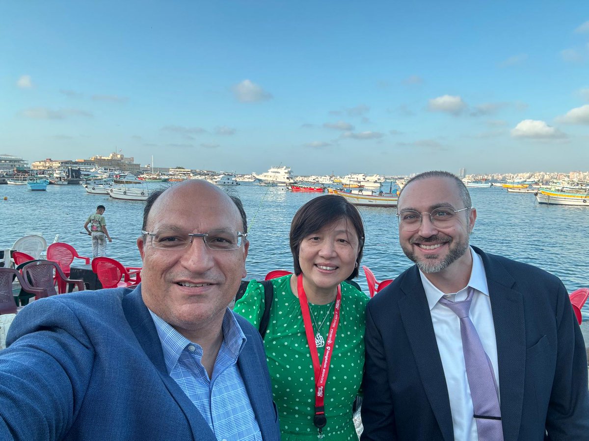 AmroAlsaid's tweet image. Wrapped up an amazing #CardioAlex2025 in Alexandria 🇪🇬
Big thanks to Prof. Mohamed Sobhy, Prof. Mahmoud Hassanein & the entire #cardioalex2025 board for the stellar hospitality 👏
Proud of strong @ACCinTouch presence—esp. from @HeartPlano #Cardiology #whyCMR @Hragy