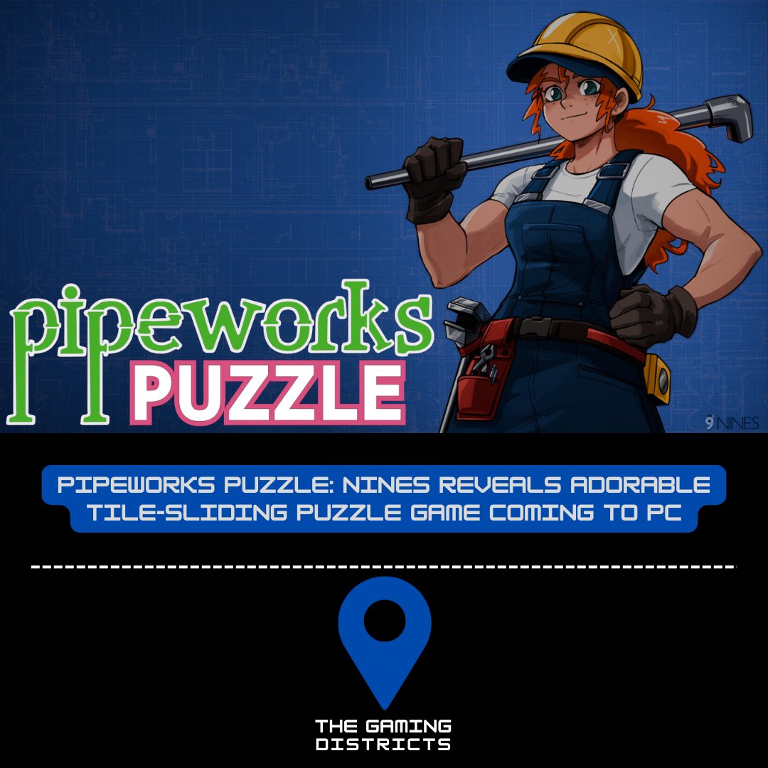 GamingDistricts's tweet image. Pipeworks Puzzle is a charming tile-sliding puzzle game coming to Steam in 2025. Wishlist now to unlock new modes, features, and even a cat!

#PipeworksPuzzle

READ: thegamingdistricts.com/pipeworks-puzz…