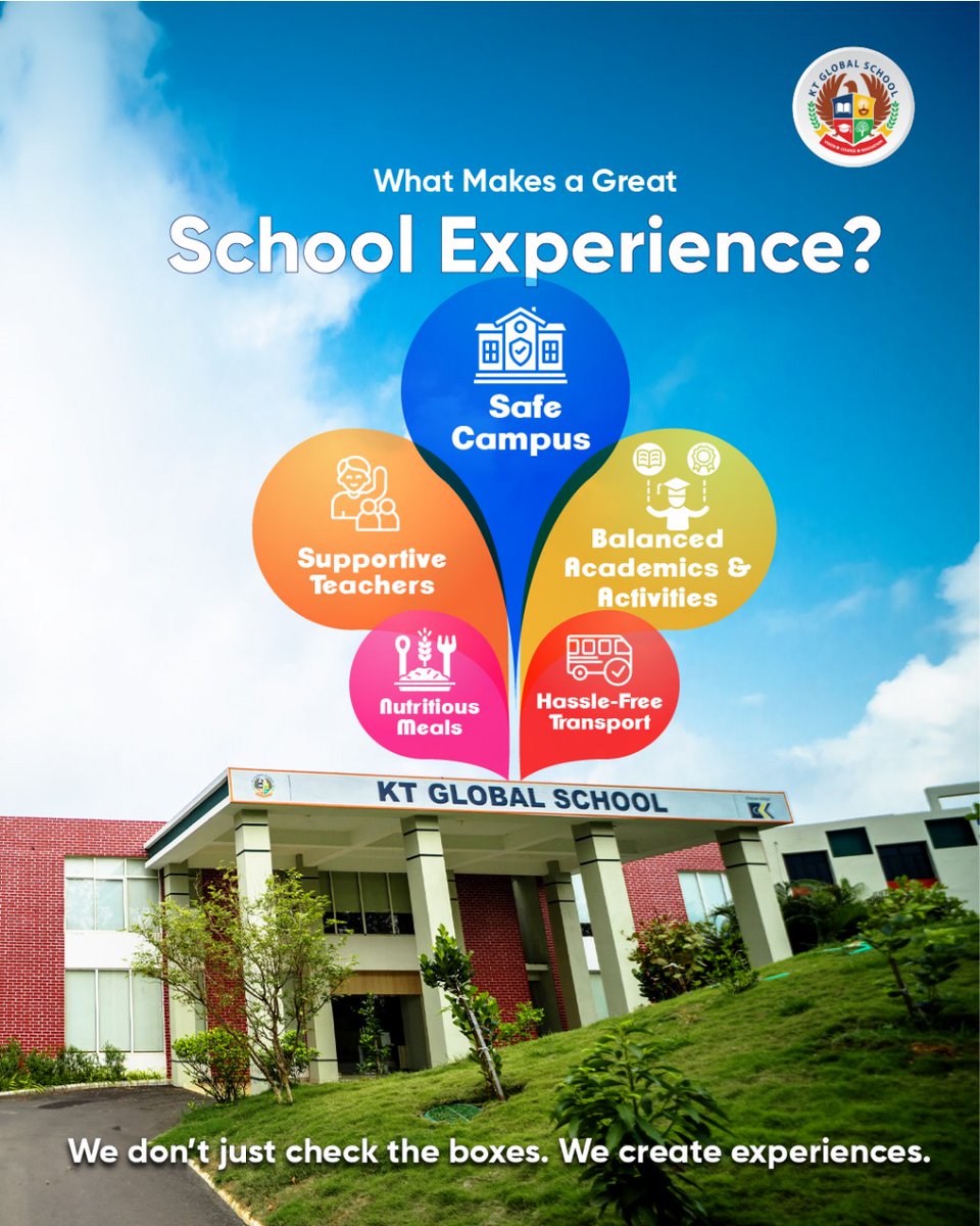 🎓 A great school isn’t defined by walls, it’s defined by #KTGlobalSchool isn’t just a school it’s a space where safety, support &amp; growth come together to shape confident learners. We don’t just educate, we elevate. 🌟📚
 
#NextGenLearning #SchoolWithADifference #TopCBSESchool