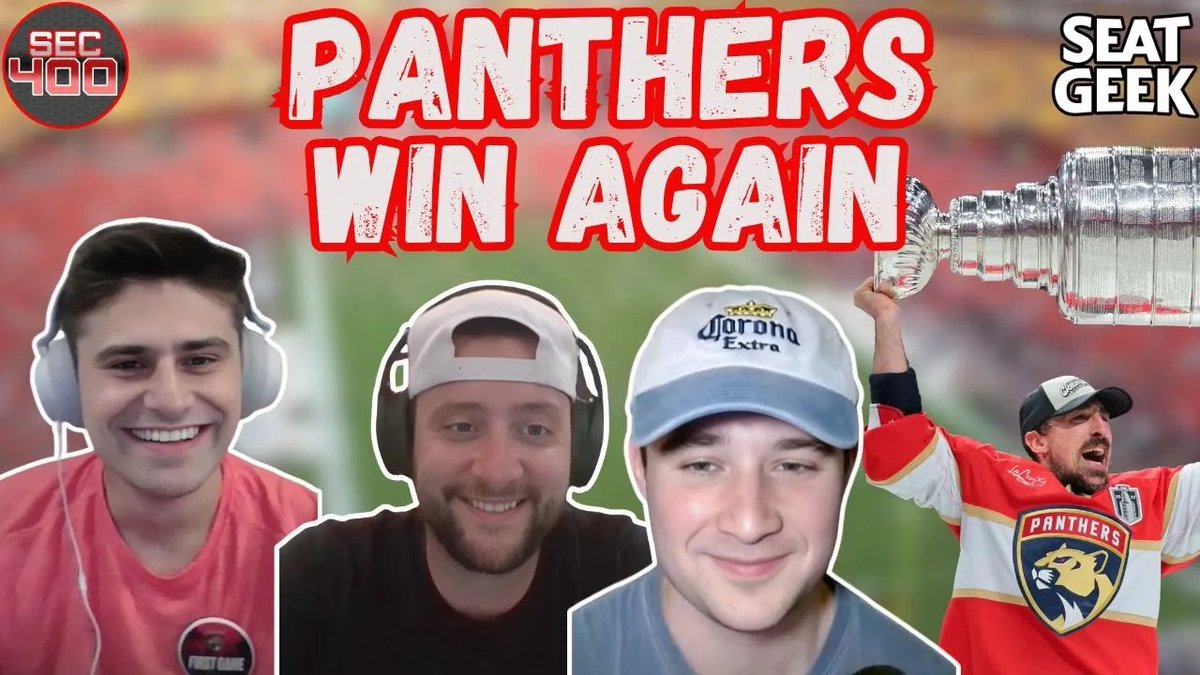 Views From 400 6-19 Is LIVE!!

- Florida Panthers win the Stanley Cup

- Thunder are 1 win away from winning the NBA Finals

- What has happened to US Tennis?

- Winners &amp; Losers of the Week + More!

Watch - youtube.com/watch?v=6xvm-N…

Listen - open.spotify.com/show/4CN6VWCkx…