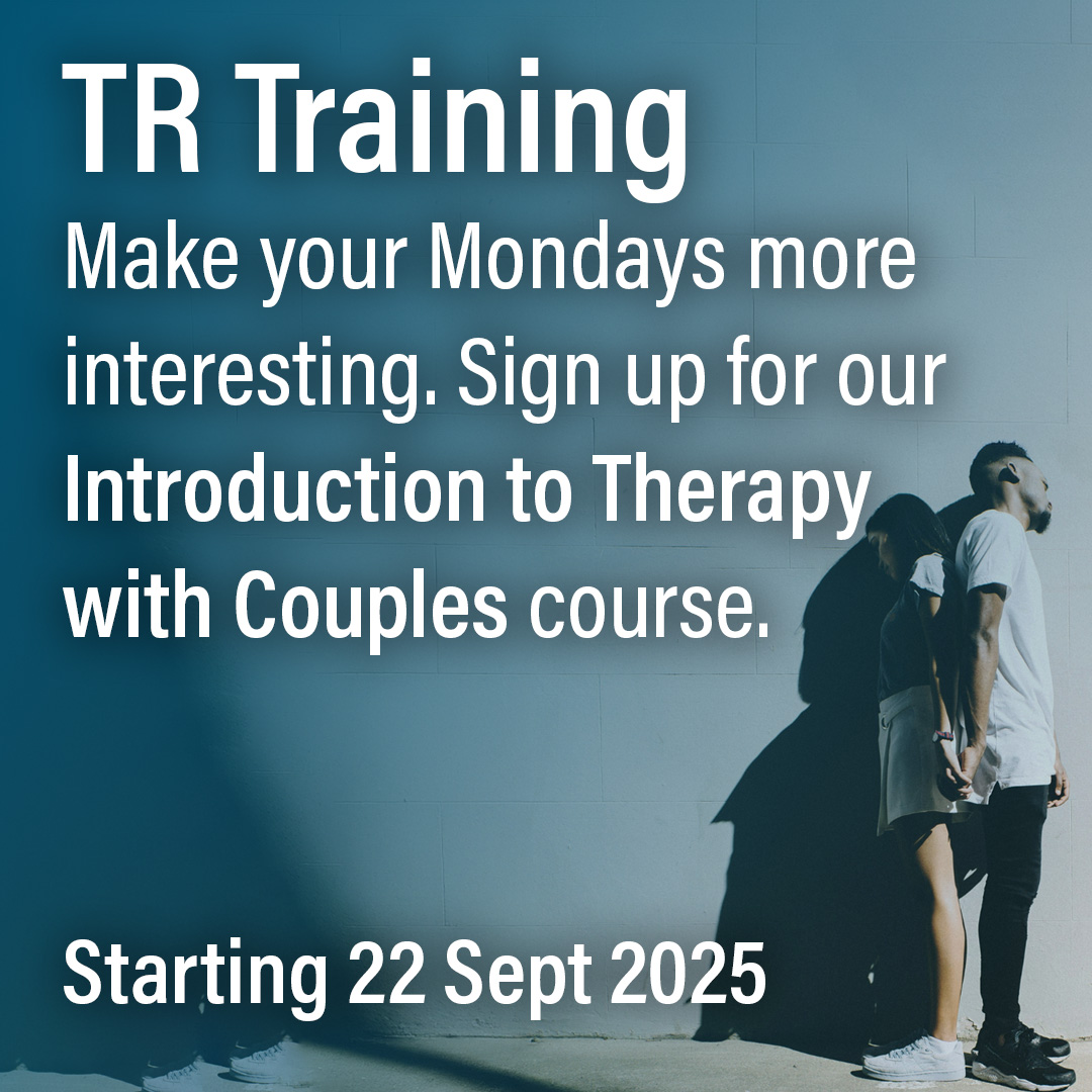 Our Introduction to Therapy with Couples course is designed for complete beginners as well as trained therapists interested to know more about working with couples. 

Find out more and book:
trtogether.com/events/an-intr…