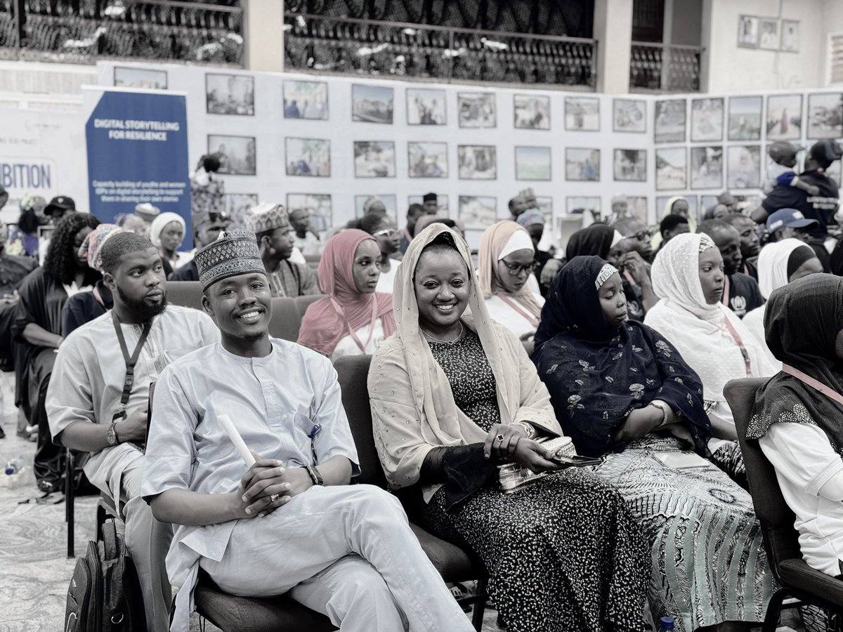 Co-Development Hub (@codevhub1) on Twitter photo ‘Tales for Resilience’ Photo Exhibition opens today in commemoration of World Refugee Day under the DSR Project of UNHCR and Co-Dev Hub.
If you are in Maiduguri, stop by to witness stories of resilience and hope amidst travails.
#MyTales4Resilience
<a href="/Refugees/">UNHCR, the UN Refugee Agency</a> <a href="/unhcrnigeria/">UNHCR Nigeria</a> ‘Tales for Resilience’ Photo Exhibition opens today in commemoration of World Refugee Day under the DSR Project of UNHCR and Co-Dev Hub.
If you are in Maiduguri, stop by to witness stories of resilience and hope amidst travails.
#MyTales4Resilience
<a href="/Refugees/">UNHCR, the UN Refugee Agency</a> <a href="/unhcrnigeria/">UNHCR Nigeria</a>