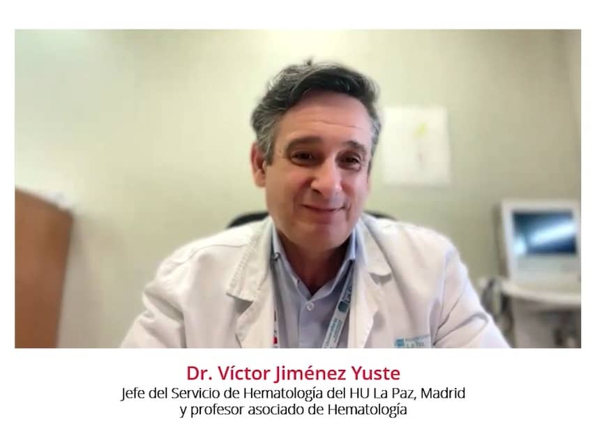 Elmedicoint's tweet photo. Entrevista al Dr. Jiménez, jefe de #Hematología del H U La Paz, Madrid 🧑⚕️
〰️
"La llegada de los anti TFPIs va a ser una revolución porque va a permitir la #profilaxis en los #inhibidores en la #hemofilia B" 🎙️
〰️
Accede ➡️ https://t.co/hhYB2XYBAH https://t.co/Lw5wliki3f