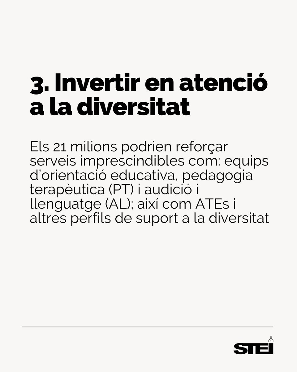 ❌ 21 milions d’euros per aplicar la segregació lingüística a les escoles de les Illes?
Sí, has llegit bé. El Govern balear destinarà aquesta xifra astronòmica al pla de segregació lingüística. 

🤔 Tu, què faries per millorar la qualitat educativa amb 21 milions d’euros?