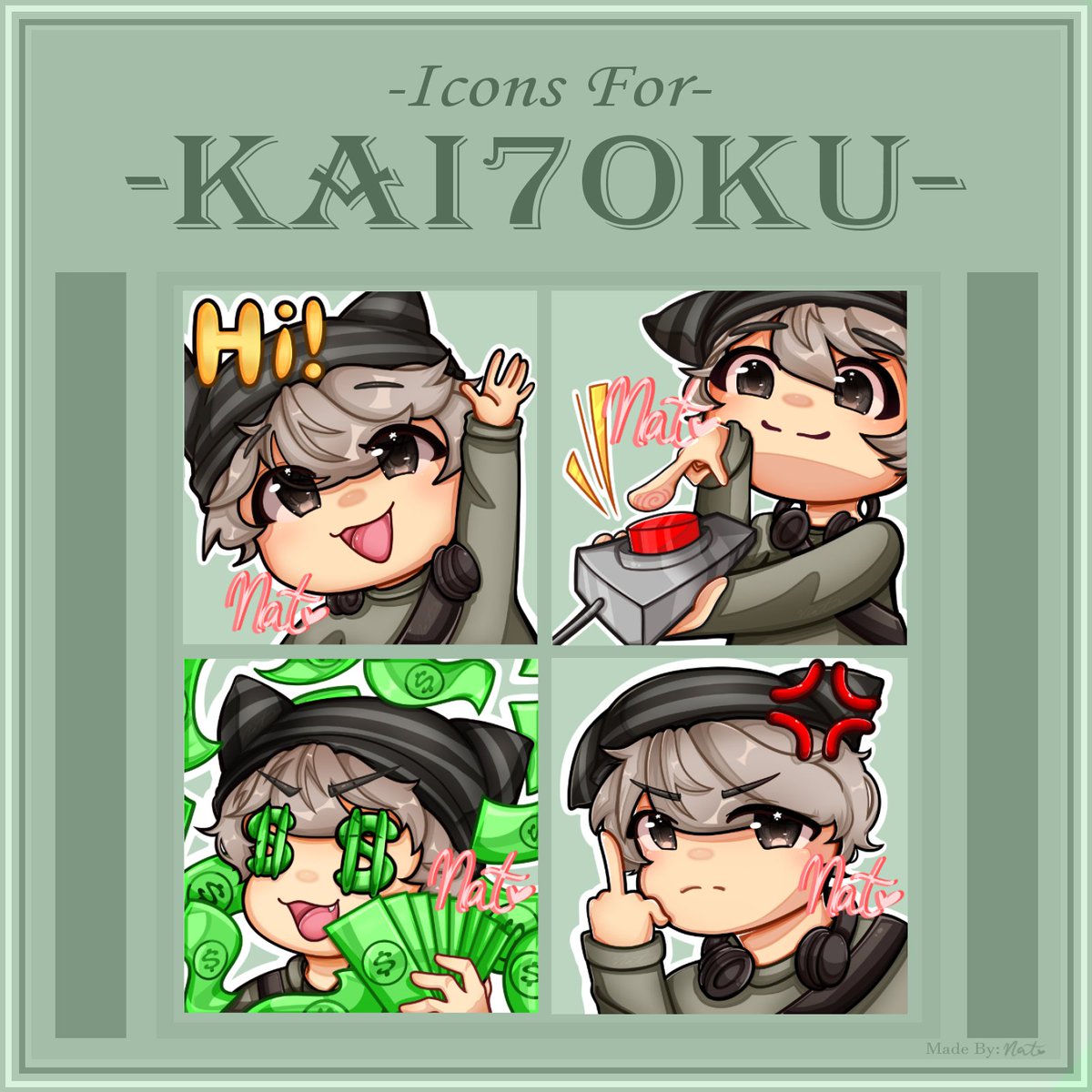 ruhqz_'s tweet image. Emote Commission for @Kai7oku_💕
#commissions #commission #emotes #art #robloxart
