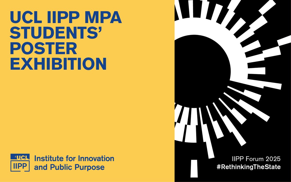 UCL Institute for Innovation and Public Purpose (@iipp_ucl) on Twitter photo 👋🏻 Welcome back to Day 2 of our #RethinkingTheState Forum!
Today's highlights include:
1️⃣ Engaging Workshops
2️⃣ #RethinkingWork and Work Organising, launching <a href="/HilaryCottam/">Hilary Cottam</a>'s new book
3️⃣ Our flagship event: Building Capacity for a #GreenTransition 👋🏻 Welcome back to Day 2 of our #RethinkingTheState Forum!
Today's highlights include:
1️⃣ Engaging Workshops
2️⃣ #RethinkingWork and Work Organising, launching <a href="/HilaryCottam/">Hilary Cottam</a>'s new book
3️⃣ Our flagship event: Building Capacity for a #GreenTransition