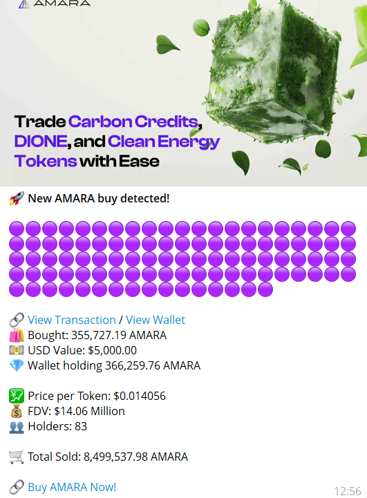 AmaraeXchange's tweet photo. not to flex, but we think $AMARA is going mainstream soon, fam! https://t.co/PVZEONZ77i