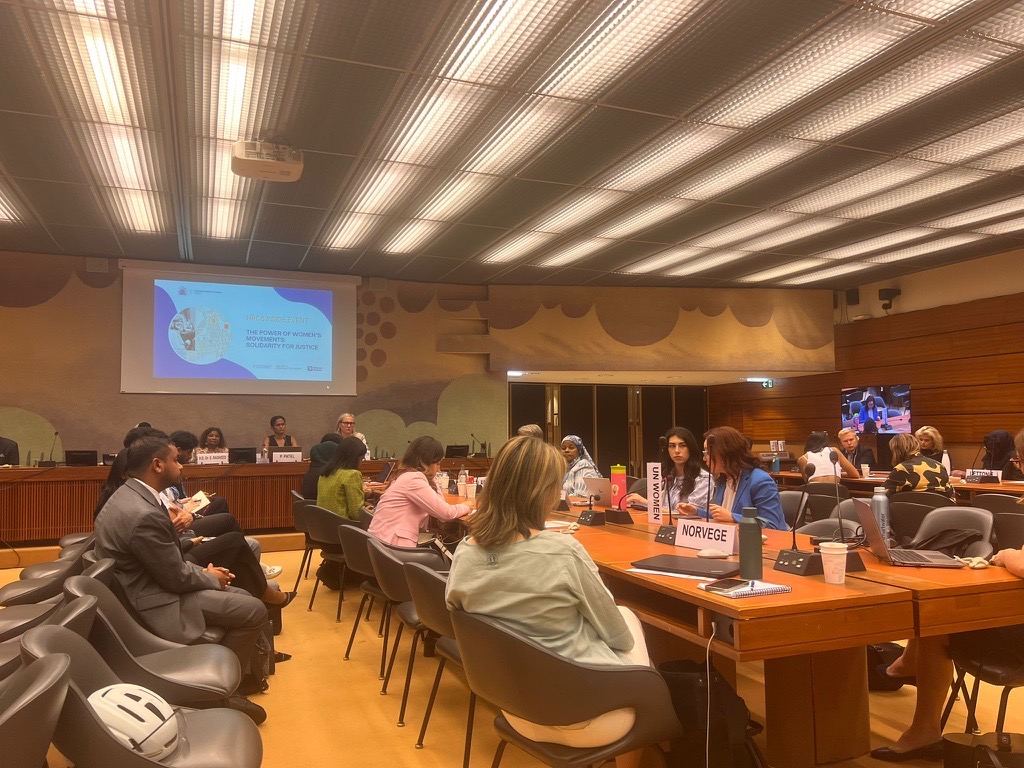 "Renewed financial, political support &amp; international solidarity are more important than ever to sustain the progress and advance, particularly in countries experiencing multiple crises" - <a href="/AsyaVarbanova/">Asya Varbanova</a>, UN Women, at the "The Power of Women’s Movements: Solidarity for Justice".