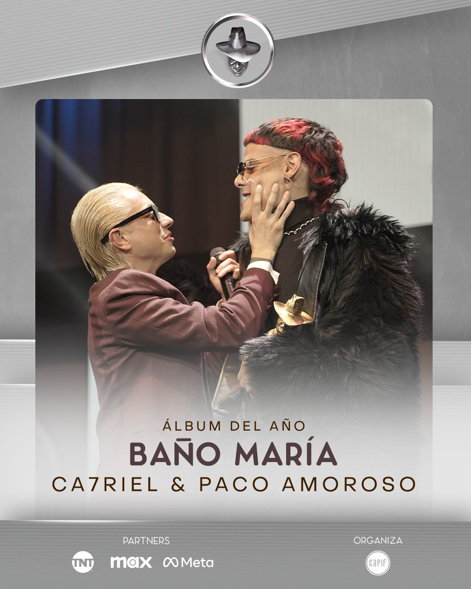 Teniente Telodamus (@telodamus) on Twitter photo Premios Gardel <a href="/PremiosGardel/">Premios Gardel</a>
Desde el #MAÑAMAÑANDO Radio <a href="/MonosCl/">La Radio de Los Monos</a> 👏👏👏👏 para <a href="/ca7rielypaco/">CA7RIEL & Paco Amoroso</a>
#FelizJuevesParaTodos Premios Gardel <a href="/PremiosGardel/">Premios Gardel</a>
Desde el #MAÑAMAÑANDO Radio <a href="/MonosCl/">La Radio de Los Monos</a> 👏👏👏👏 para <a href="/ca7rielypaco/">CA7RIEL & Paco Amoroso</a>
#FelizJuevesParaTodos