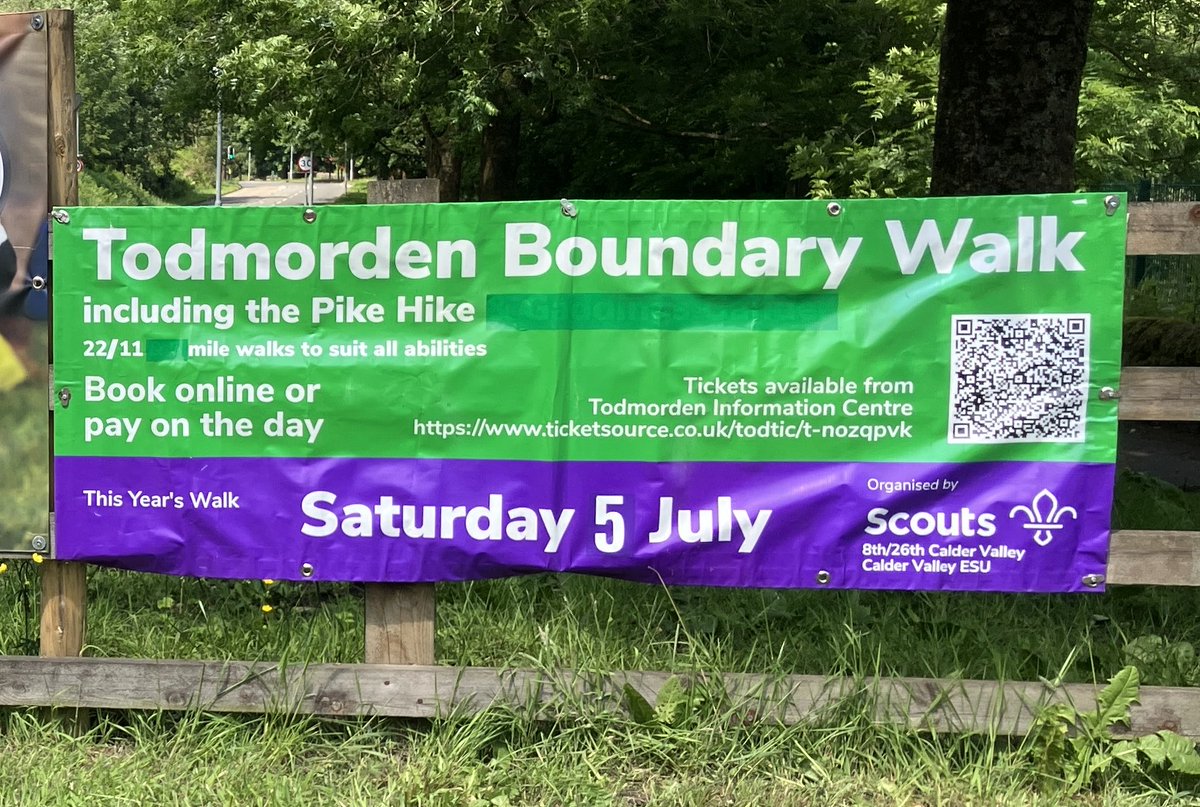 Following the amazingly successful Agricultural Show last Sunday we are looking forward to hosting #visitors and the local #community taking part in the #Todmorden Boundary Walk on 5th July. Organised by 8th&amp;26th Calder valley scouts supported by ⁦<a href="/CalderValleySRT/">Calder Valley SRT</a>⁩