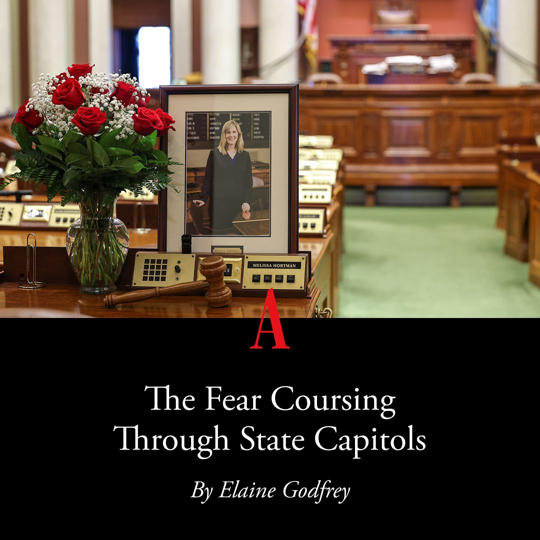 The Atlantic (@theatlantic) on Twitter photo “Lawmakers from both parties worry that targeted violence could have long-term consequences, including deterring people from getting into politics,” <a href="/elainejgodfrey/">Elaine Godfrey</a> writes: theatln.tc/peYbKZnK “Lawmakers from both parties worry that targeted violence could have long-term consequences, including deterring people from getting into politics,” <a href="/elainejgodfrey/">Elaine Godfrey</a> writes: theatln.tc/peYbKZnK