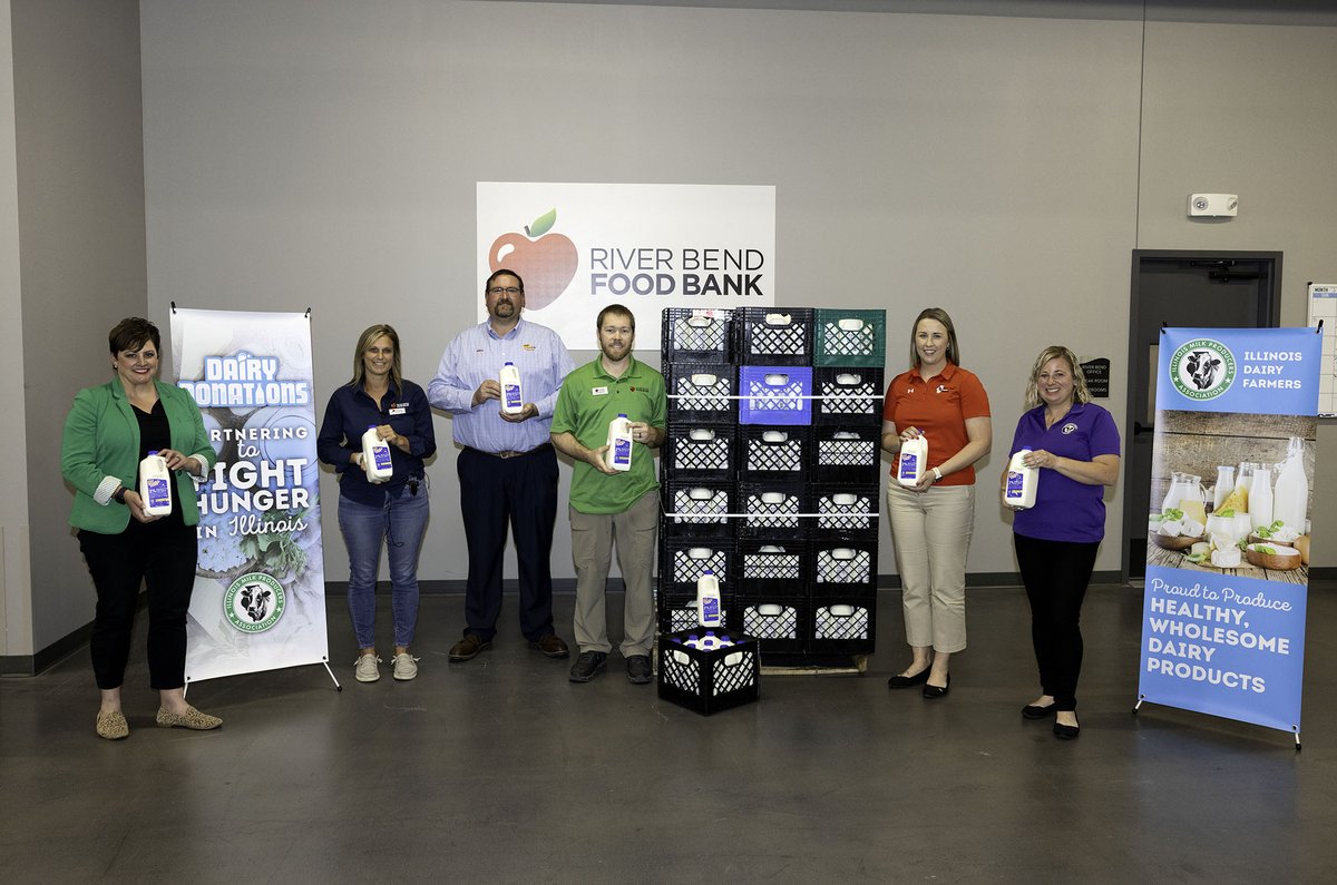 An early bird post for our dairy farmers 🐄☀️ Happy #NationalDairyMonth! 🥛

For the third year in a row, the Illinois Milk Producers Association has donated milk to local food banks. This year, that donation totaled 24,000 pounds. This tradition continues to make a difference.