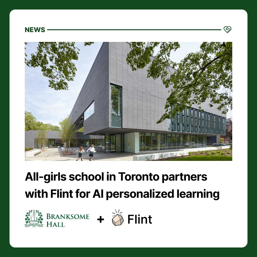 FlintK12_'s tweet photo. We’re thrilled to welcome several new schools to the Flint community, each bringing personalized, AI-powered learning to life in their classrooms 🚀
Curious how schools are using Flint? Check out our case studies 👉 https://t.co/DctrWU7a6P
#flint #k12 #learning #aiedtech https://t.co/GTVN6cm8yv